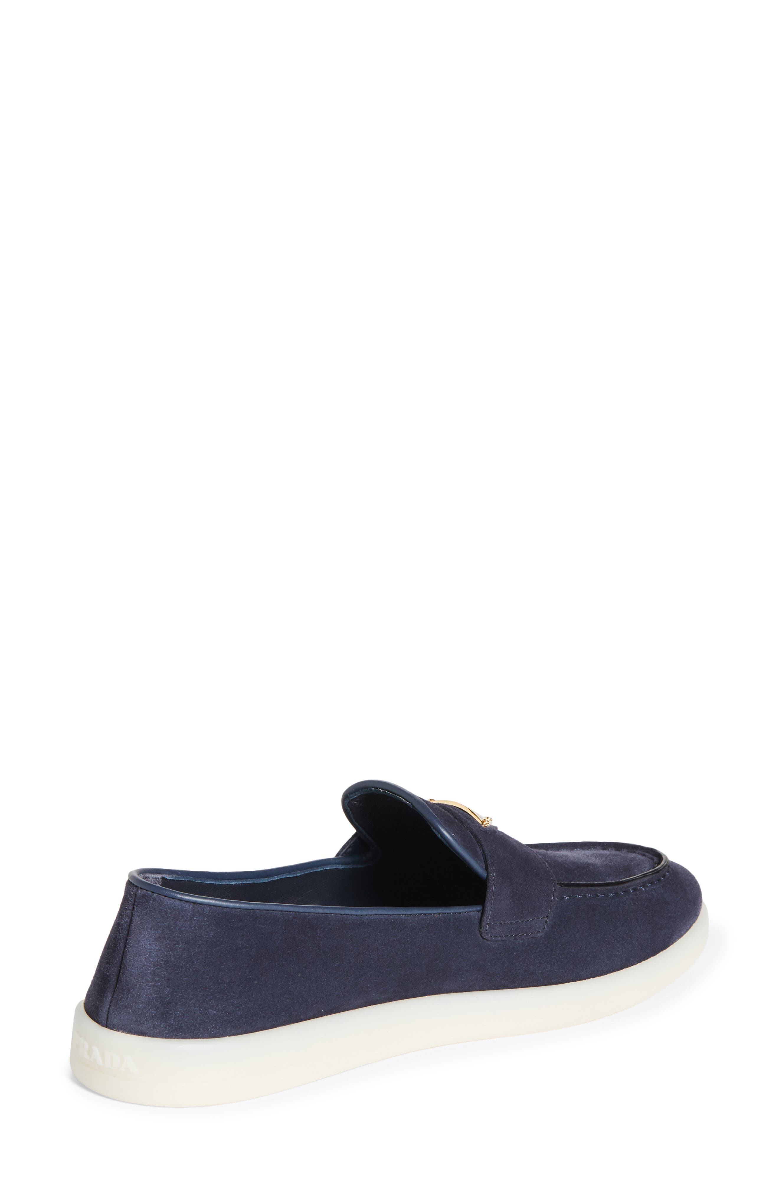 Prada Saint Tropez Loafer in Bleu at Nordstrom - 2