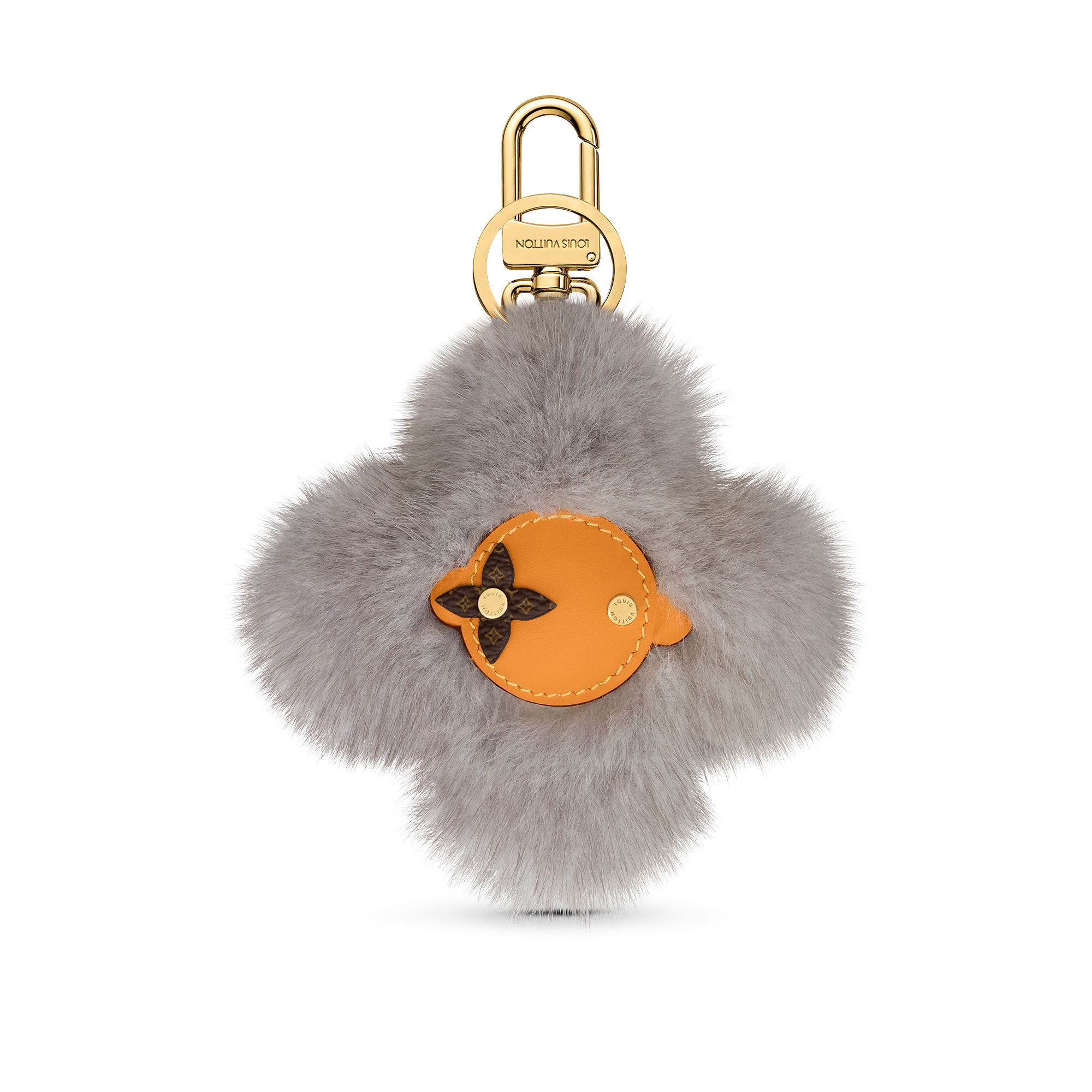 Vivienne Fur Bag Charm and Key Holder - 1