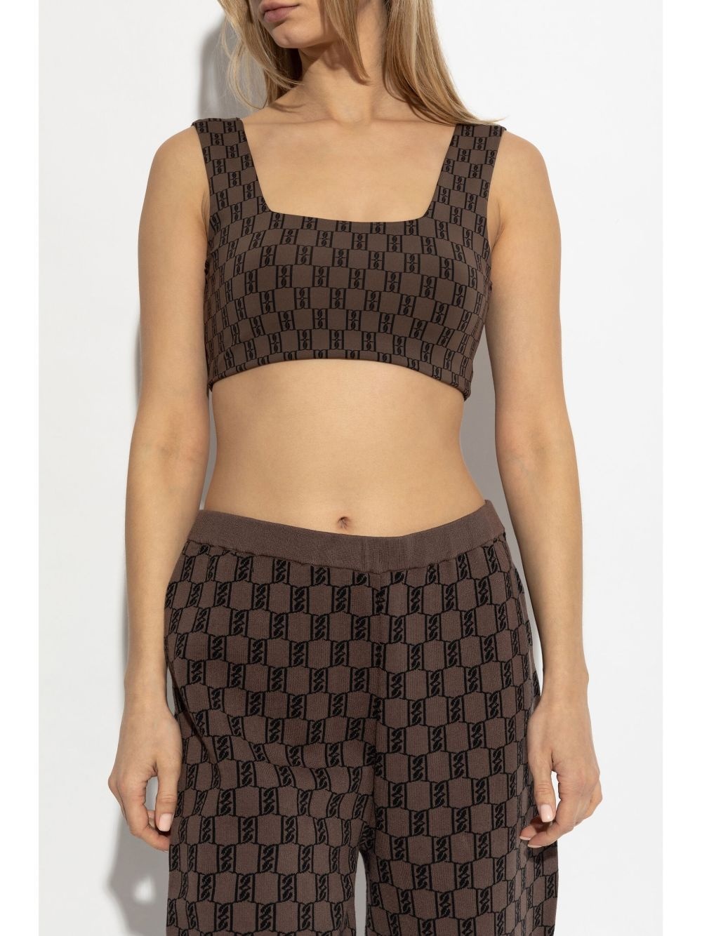 logo-jacquard top - 3