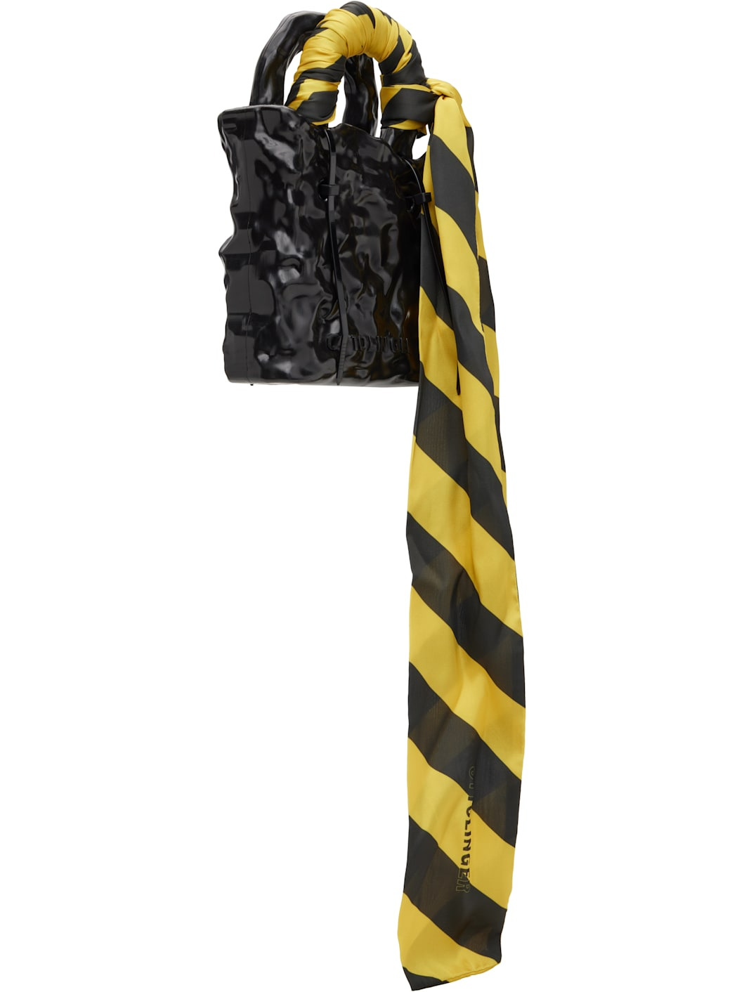 Black Under Construction Signature Ceramic Bag - 2
