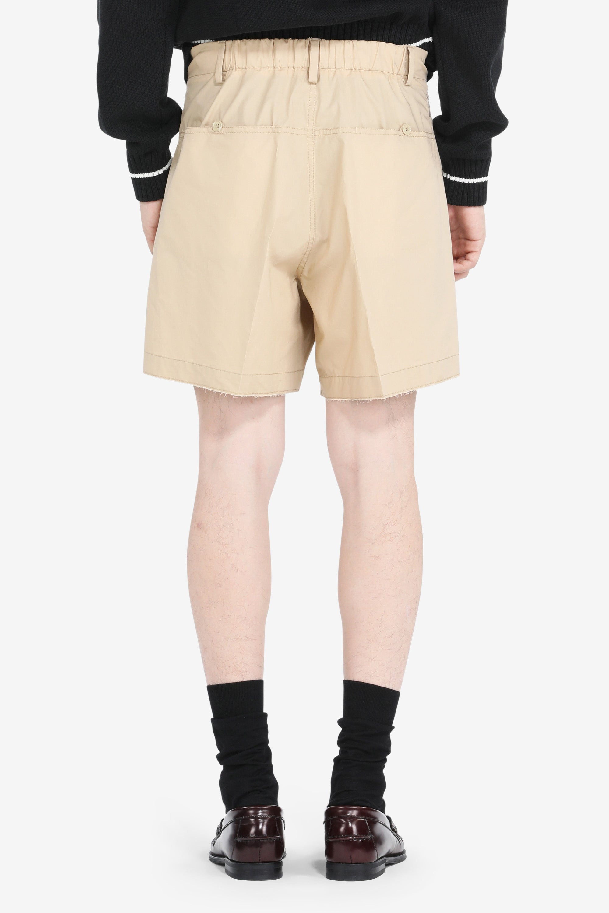 TAILORED COTTON SHORTS - 2