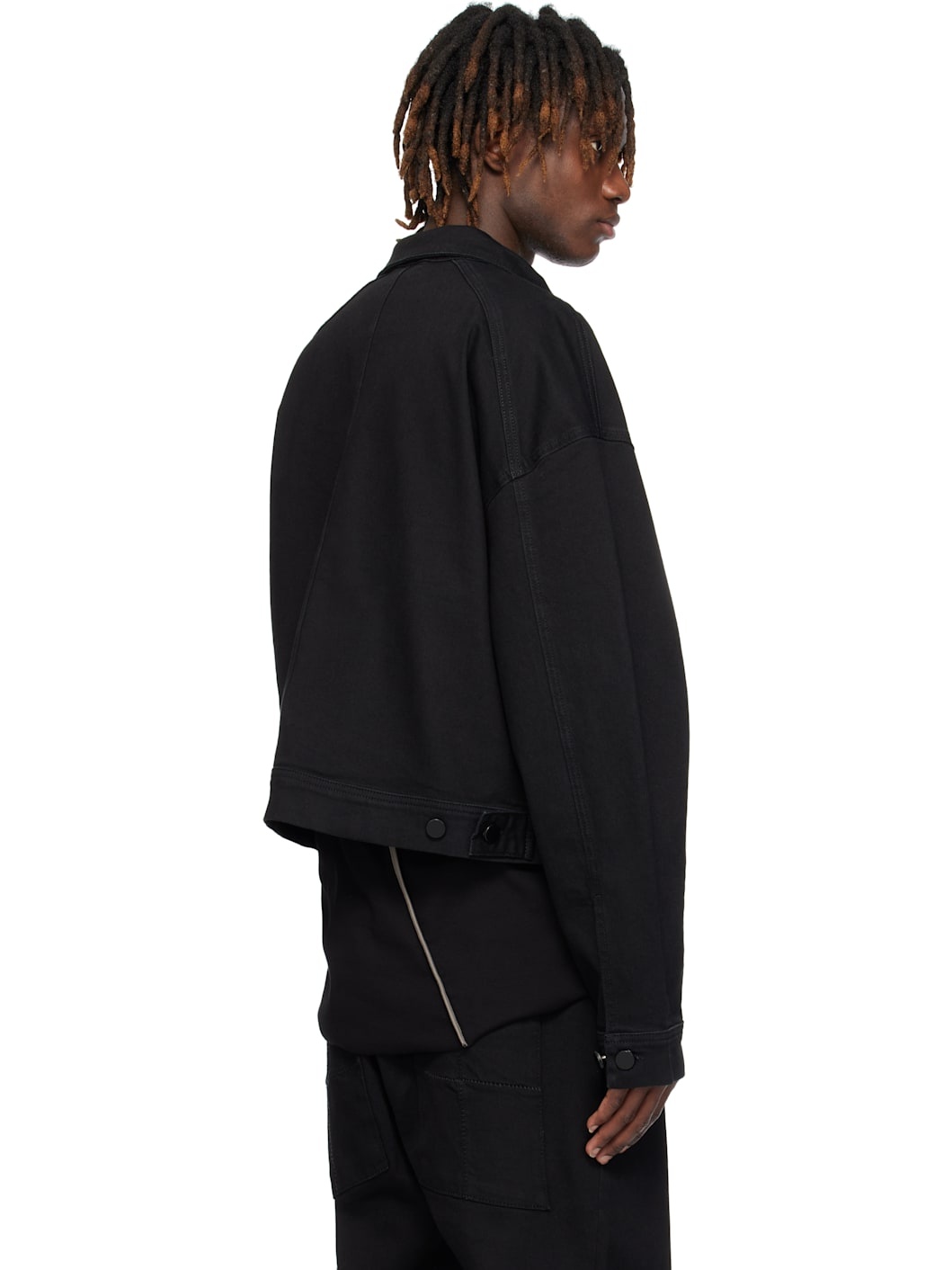 Black M J 71 Denim Jacket - 3