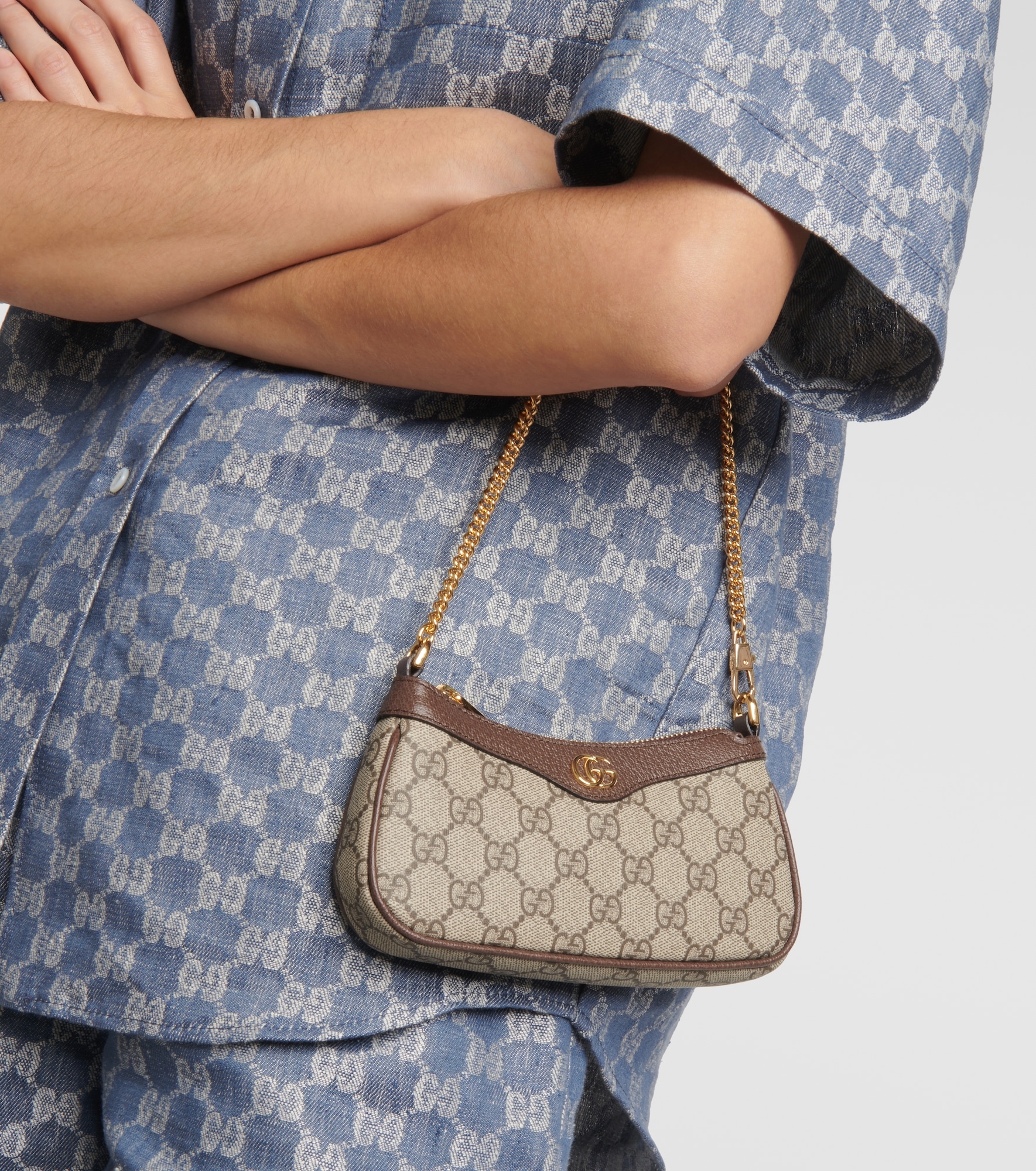 Ophidia Mini GG Supreme canvas bag - 2