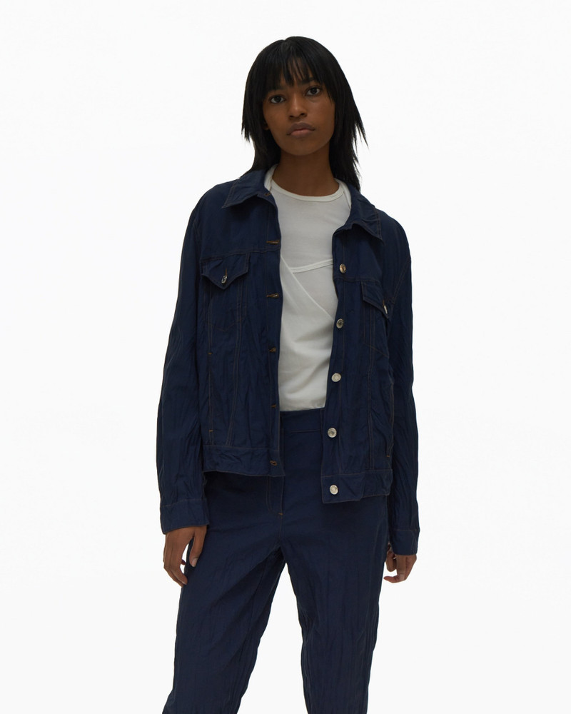 CRINKLED TRUCKER JACKET 3