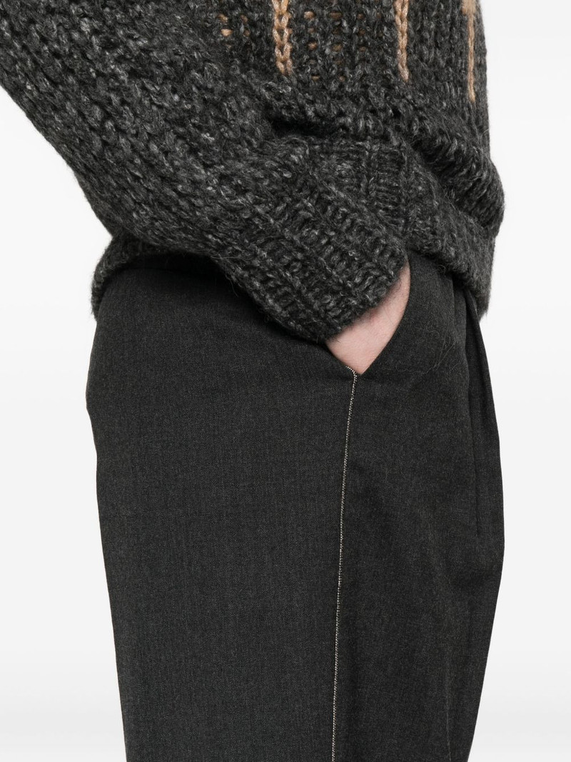 embellished-cuffed trousers 5