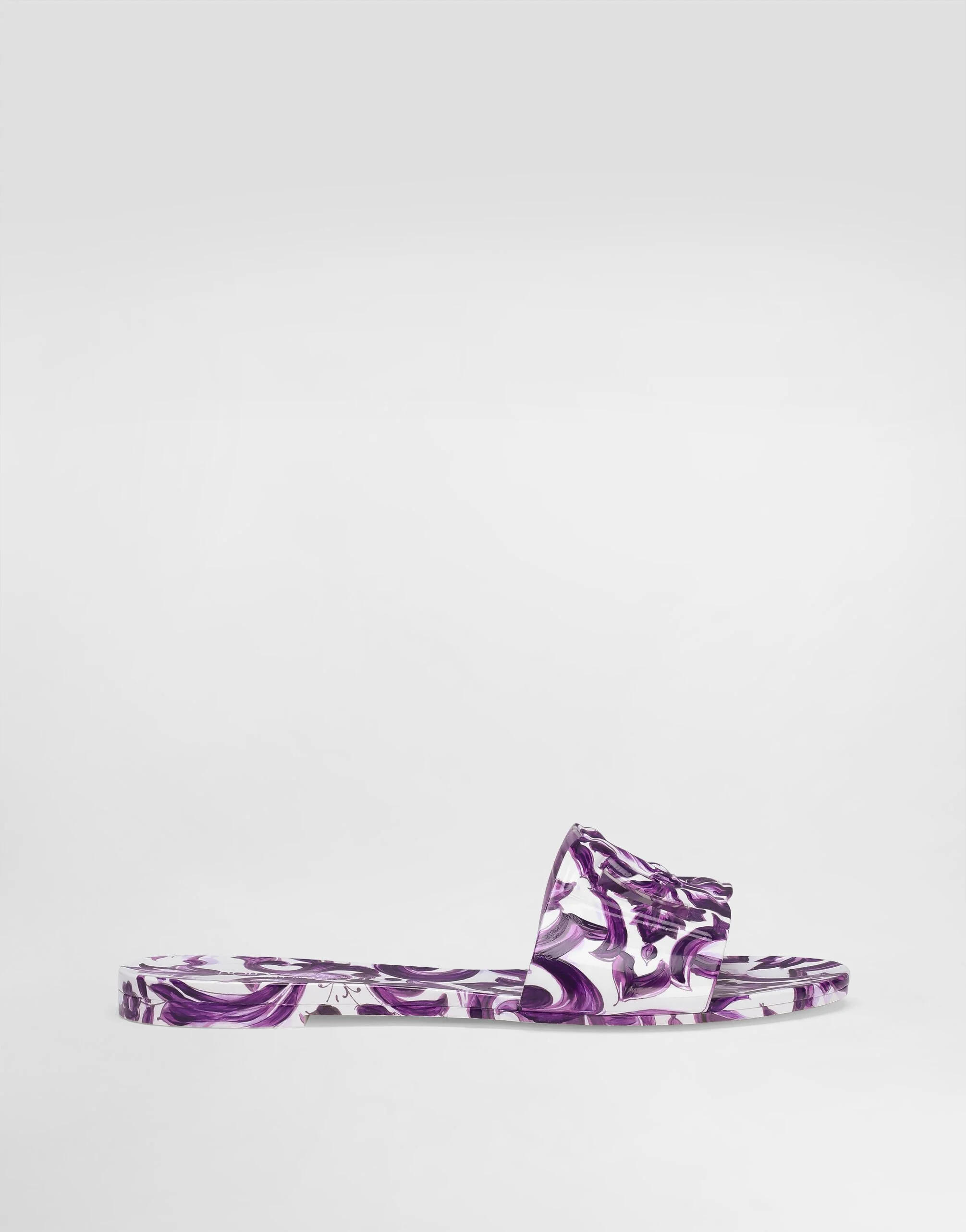 Majolica-print rubber slides - 1