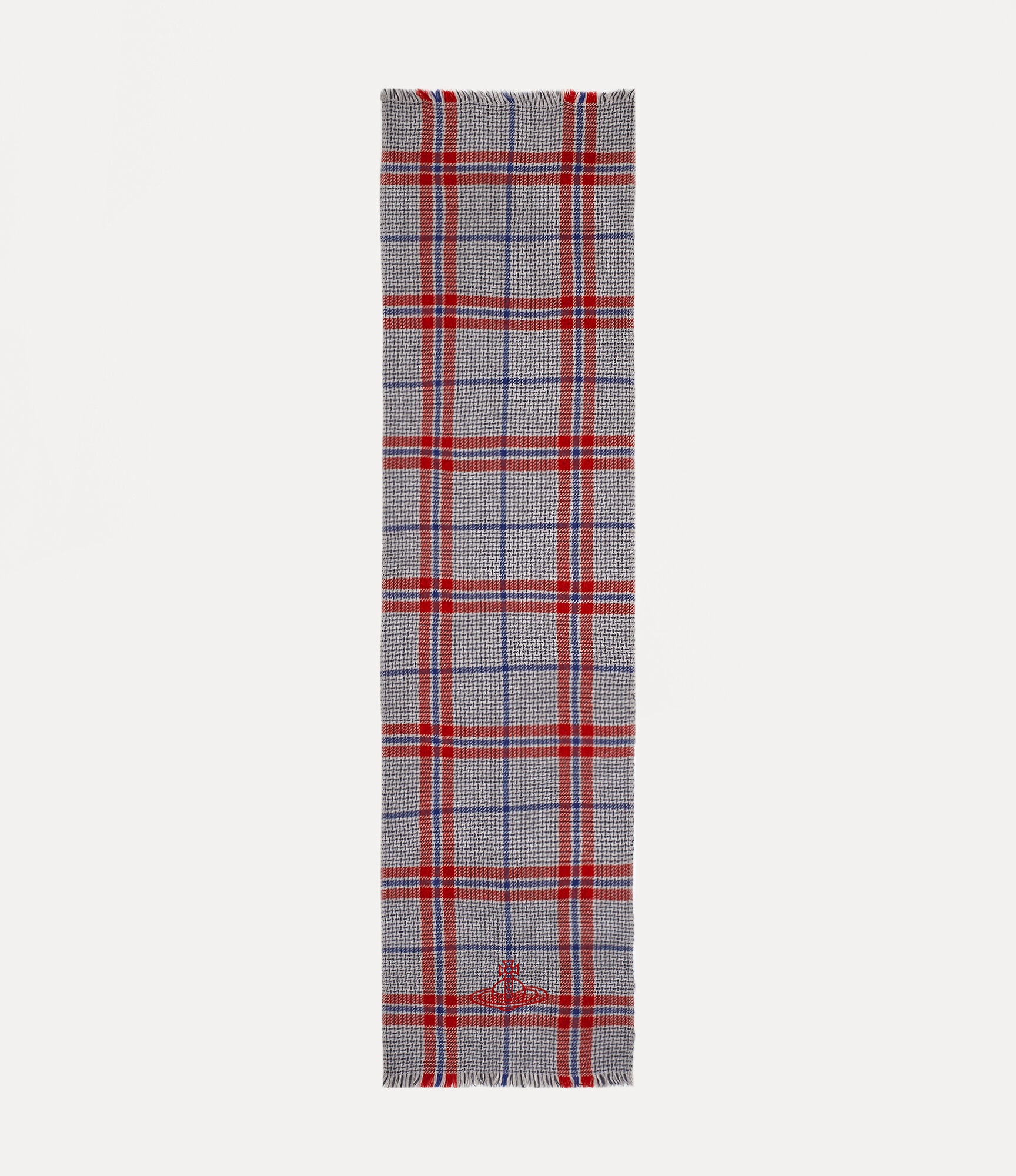 STRIPE & CHECK YAK SCARF - 1