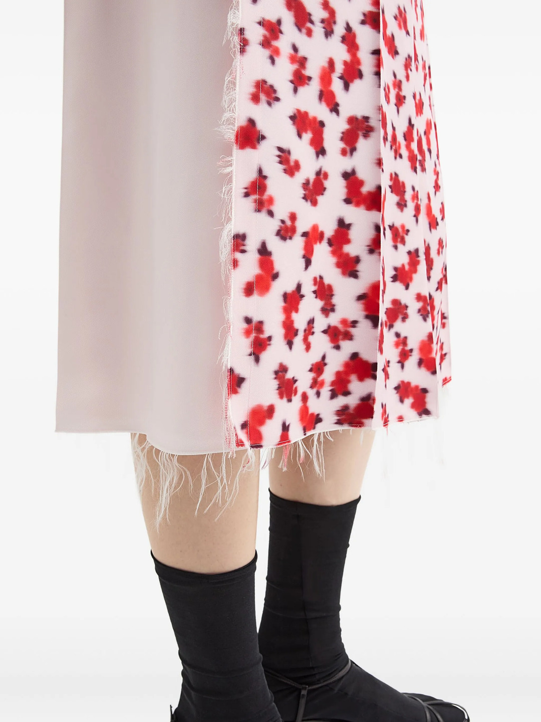 Fluid Viscose Printed Skirt - 5