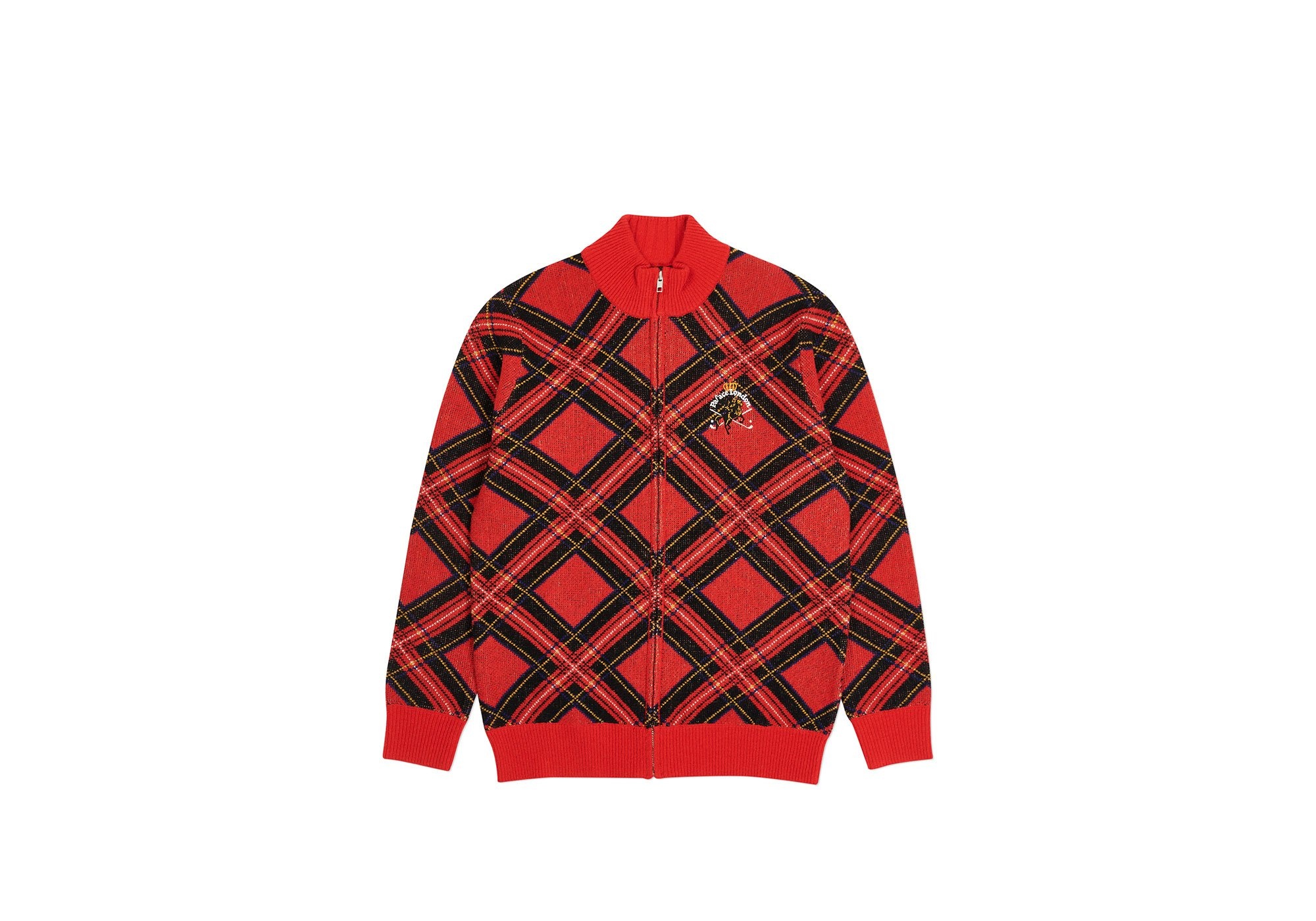 DOUBLE CROSS KNIT RED - 1