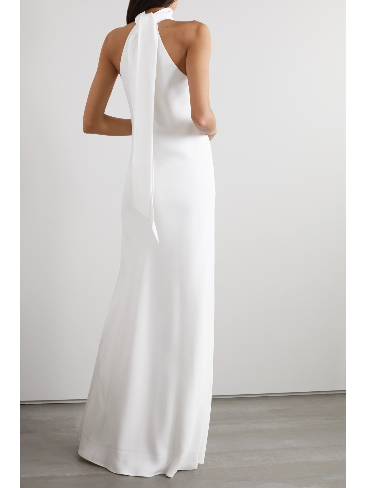 Sienna Crepe Halterneck Gown - 3