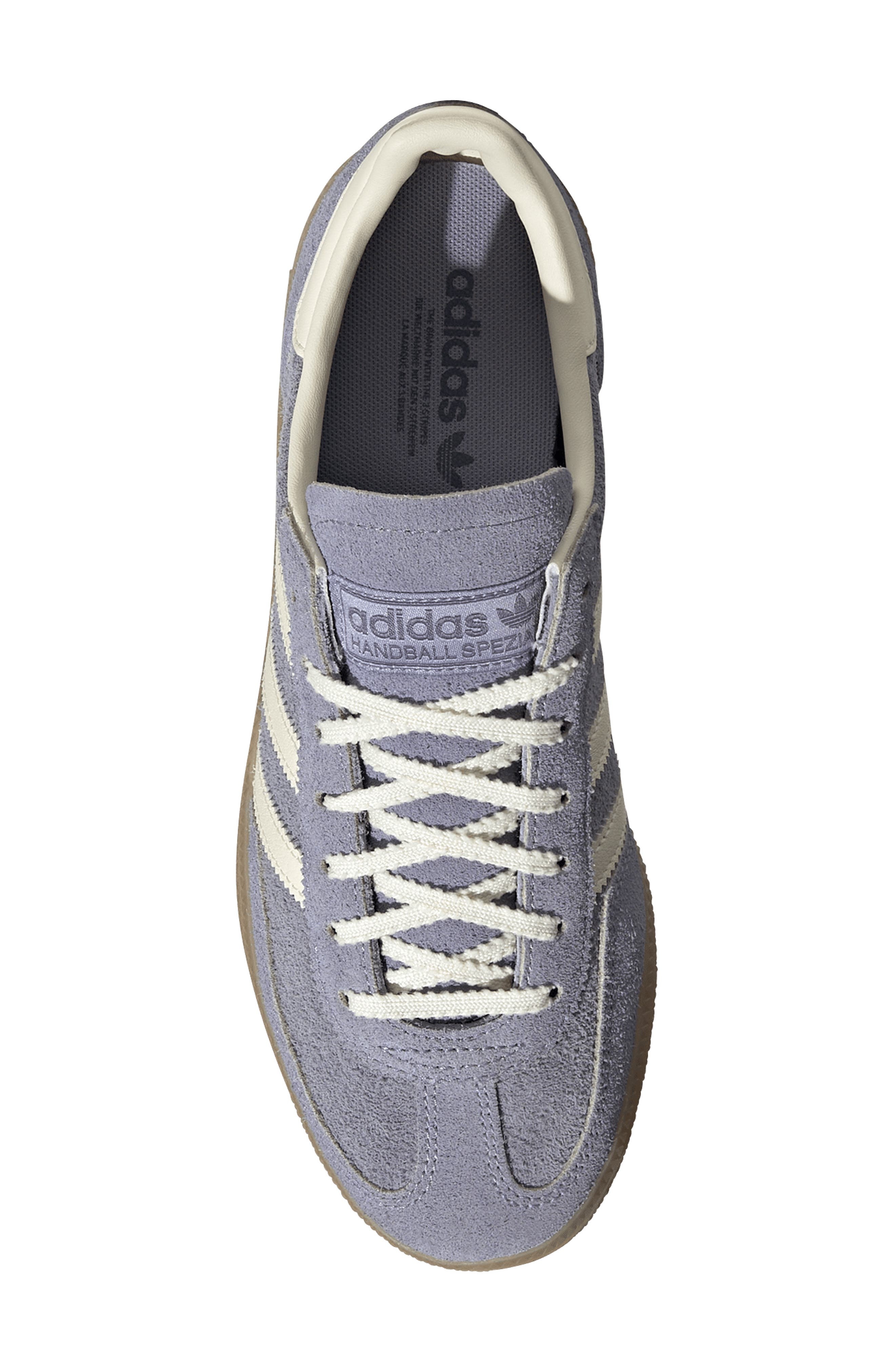 adidas Handball Spezial Sneaker in Silver Violet/Cream White at Nordstrom - 4