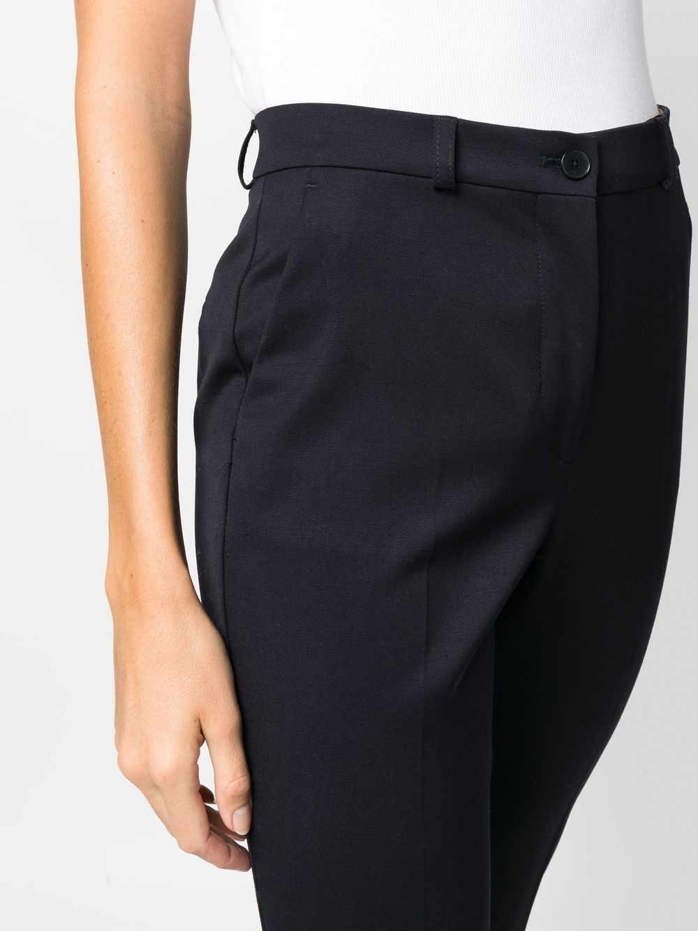 mid-rise cropped trousers - 5