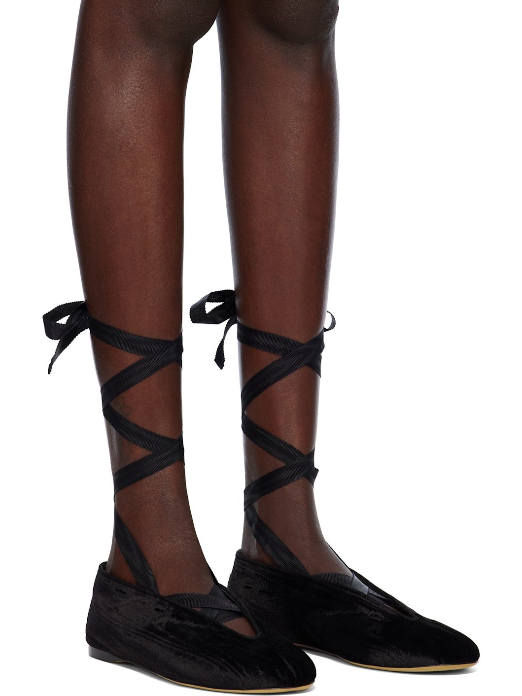 Black Duck Ballerina Flats - 4