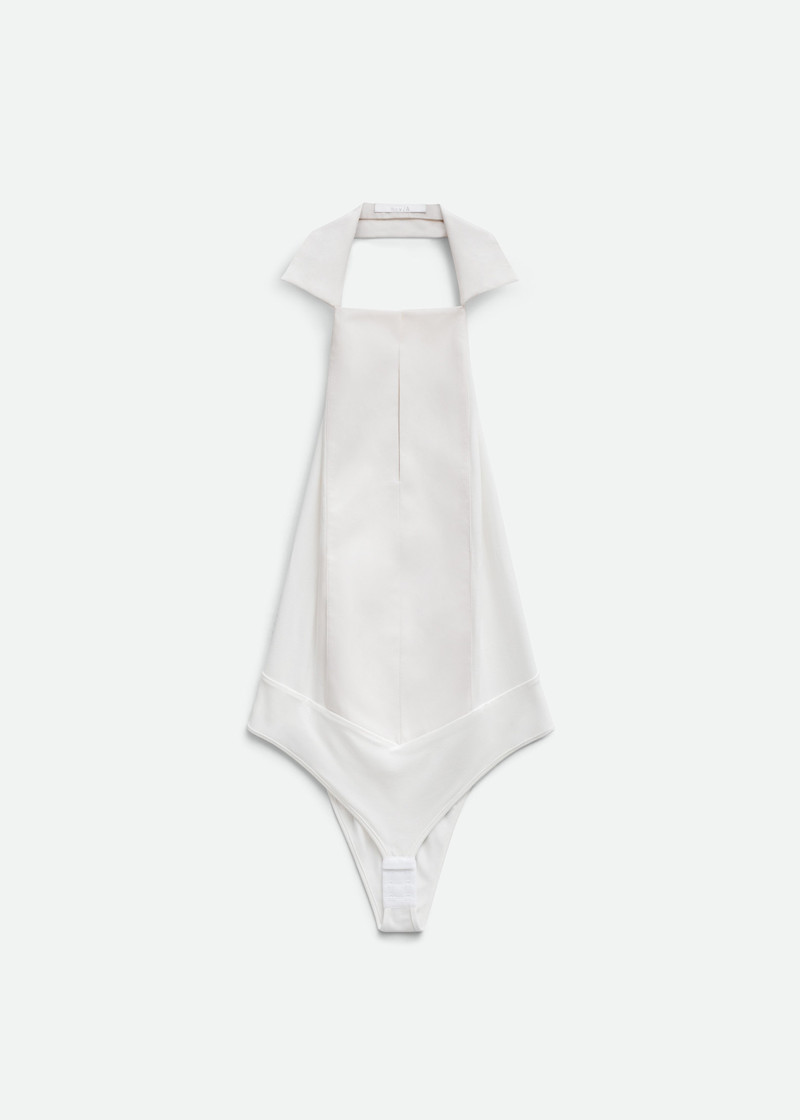 Bevza Manishka Bodysuit - Ivory 1