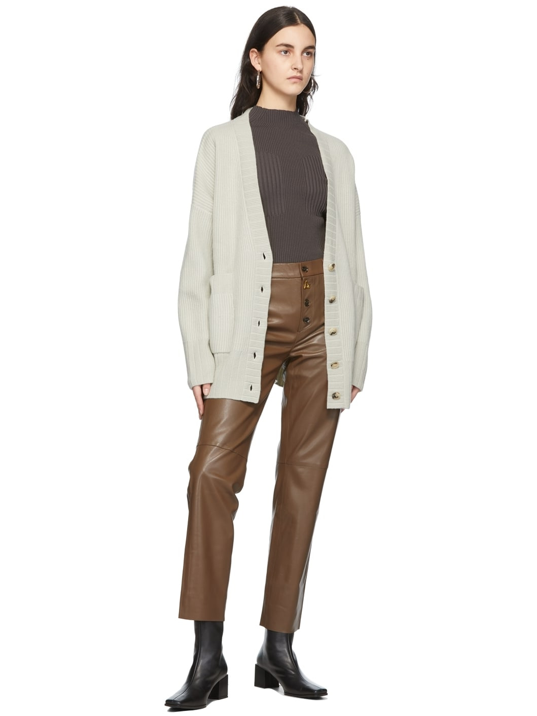 Taupe Georgia Trousers - 4