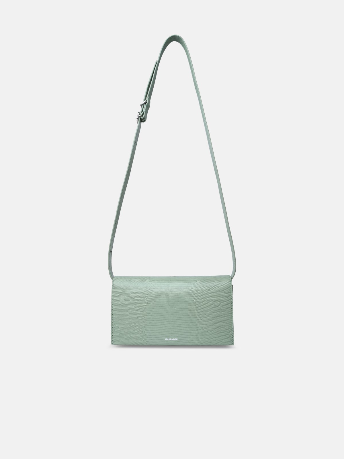 'ALL-DAY' PASTEL GREEN CALF LEATHER BAG - 1