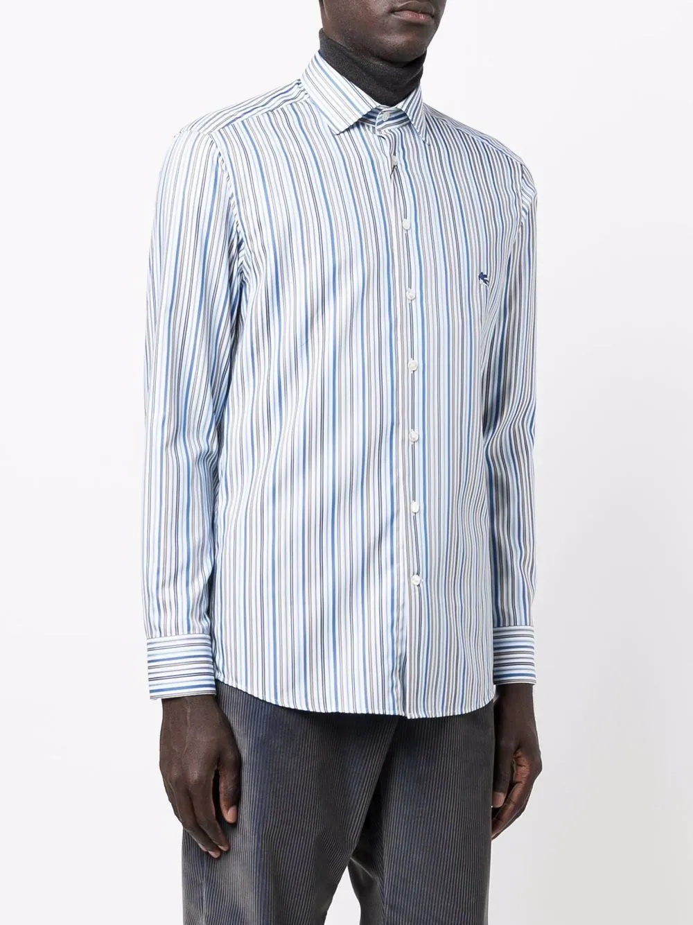 striped cotton shirt - 3