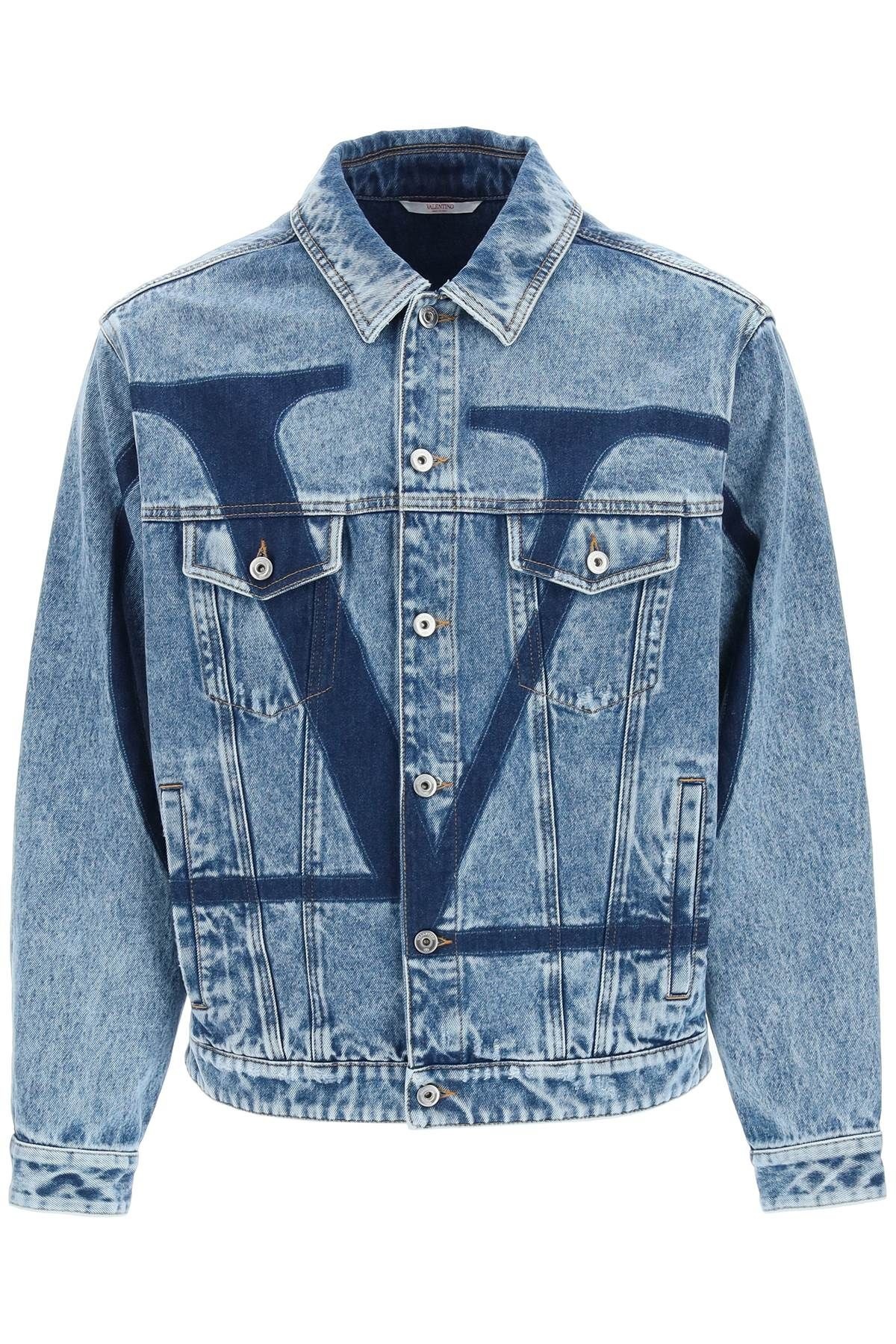 VLOGO SIGNATURE DENIM JACKET - 1