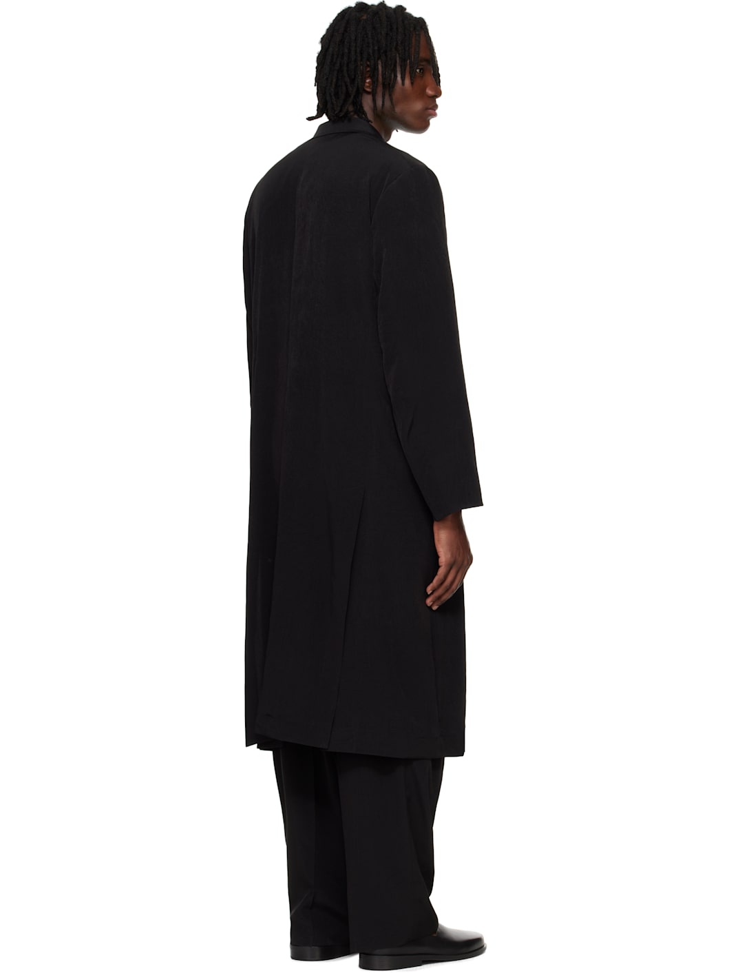 Black Chester Coat - 3