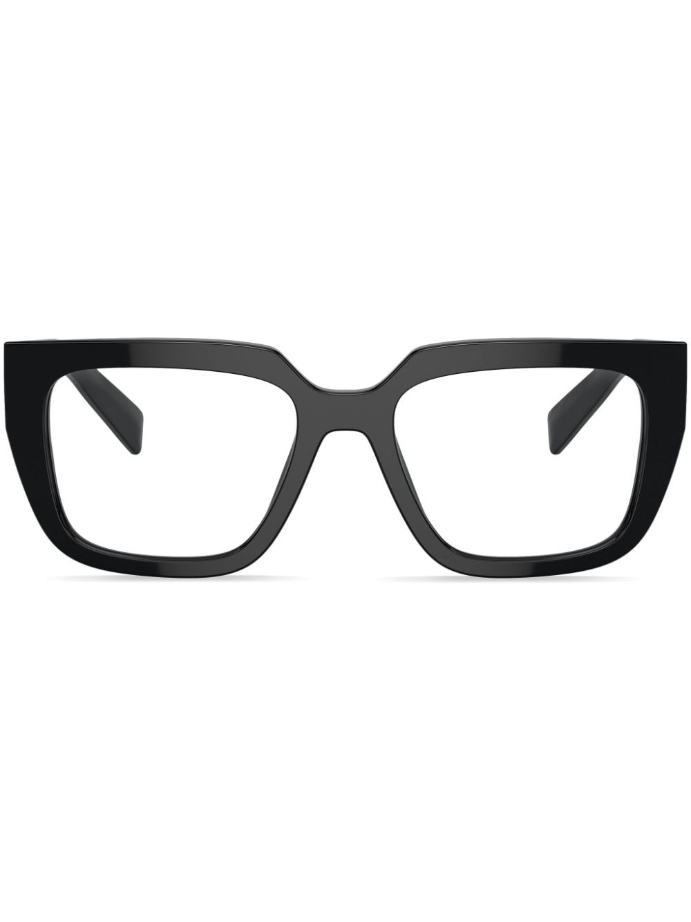 logo-lettering square glasses - 1