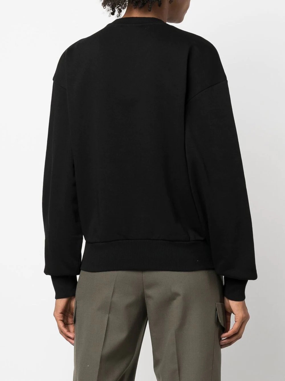 basic round-neck sweatshirt - 4