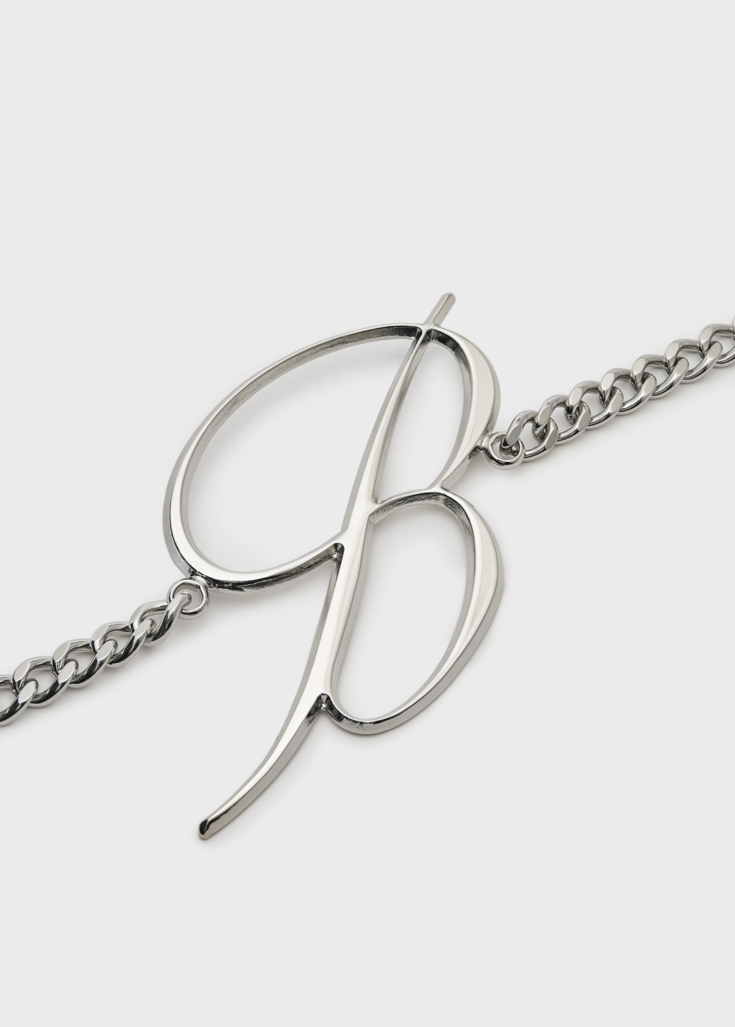 BELT IN METAL WITH B MONOGRAM - 2