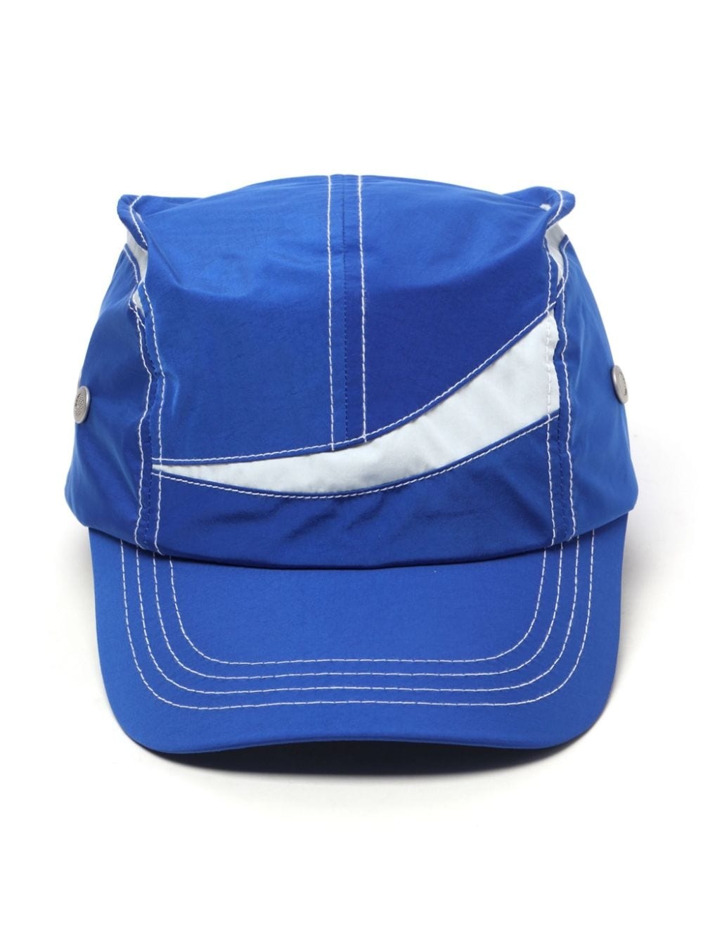 contrasting panelled cap - 2