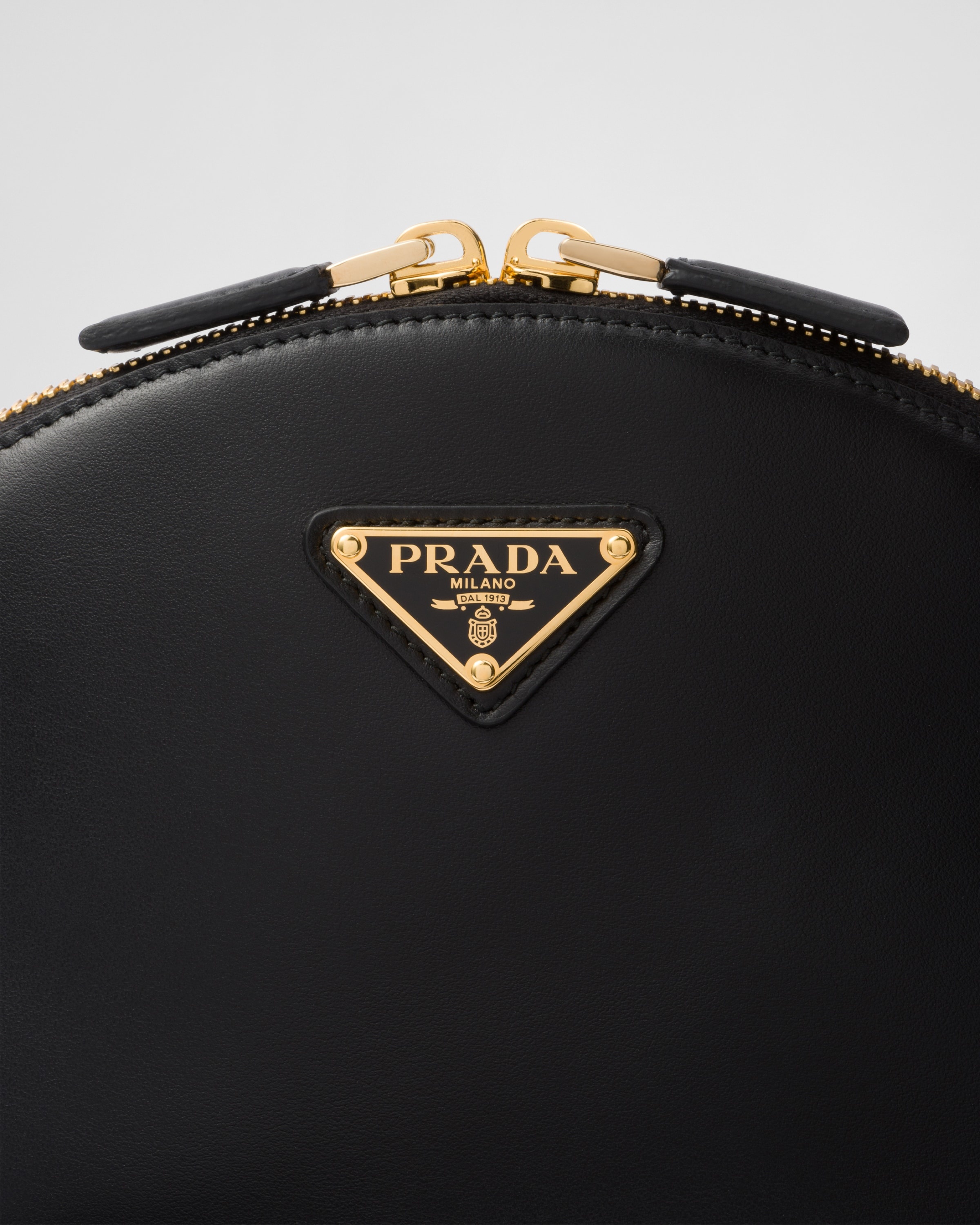 Leather mini shoulder bag - 5