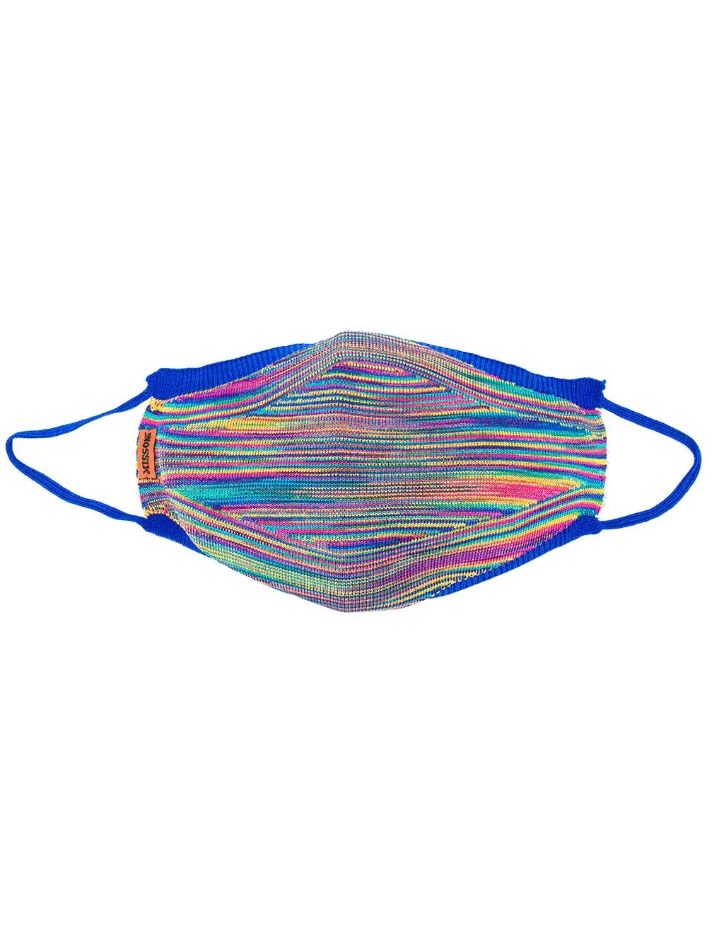 rainbow stripe face mask - 1