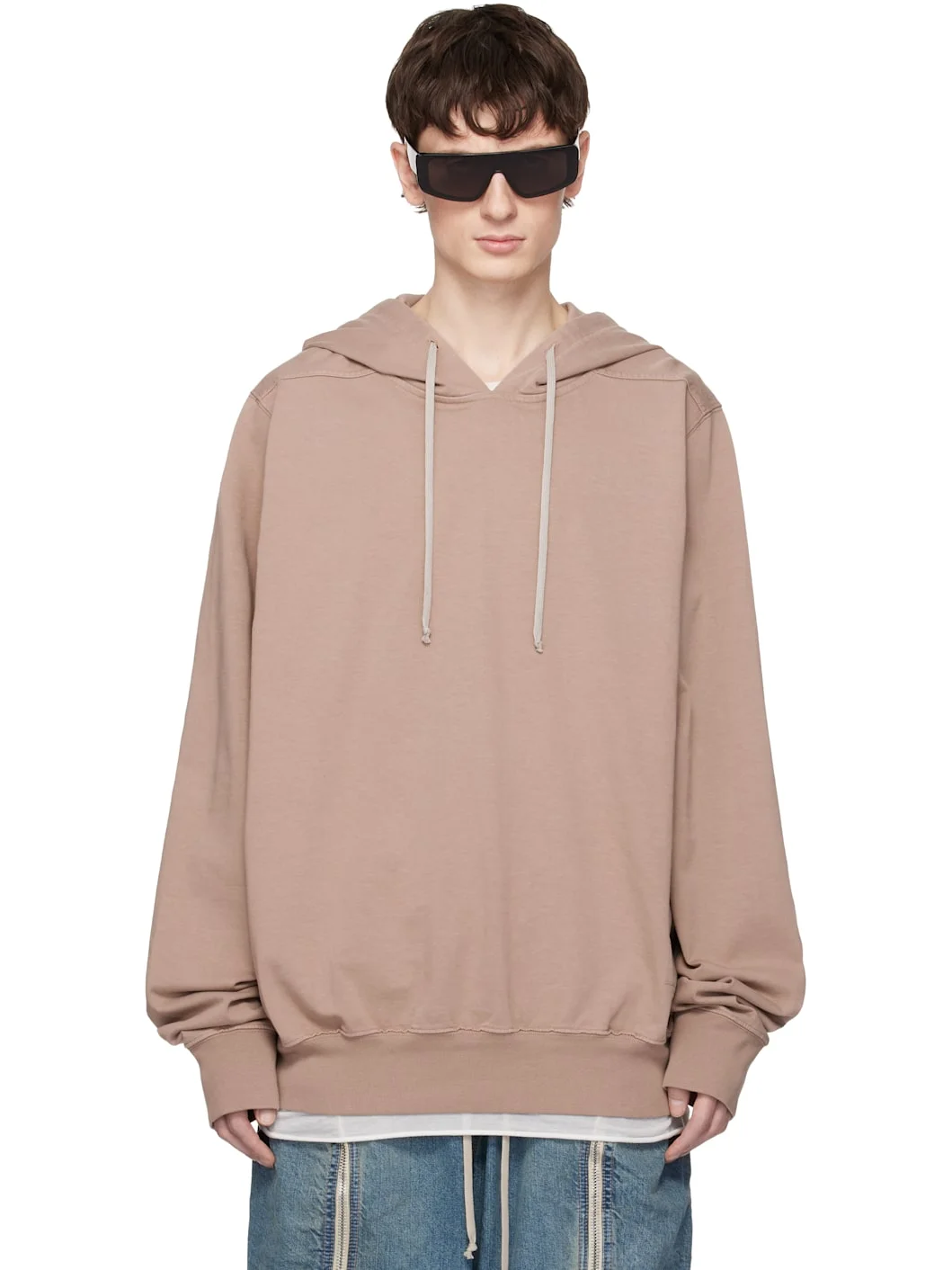 Taupe Temple Oversized Hoodie - 1