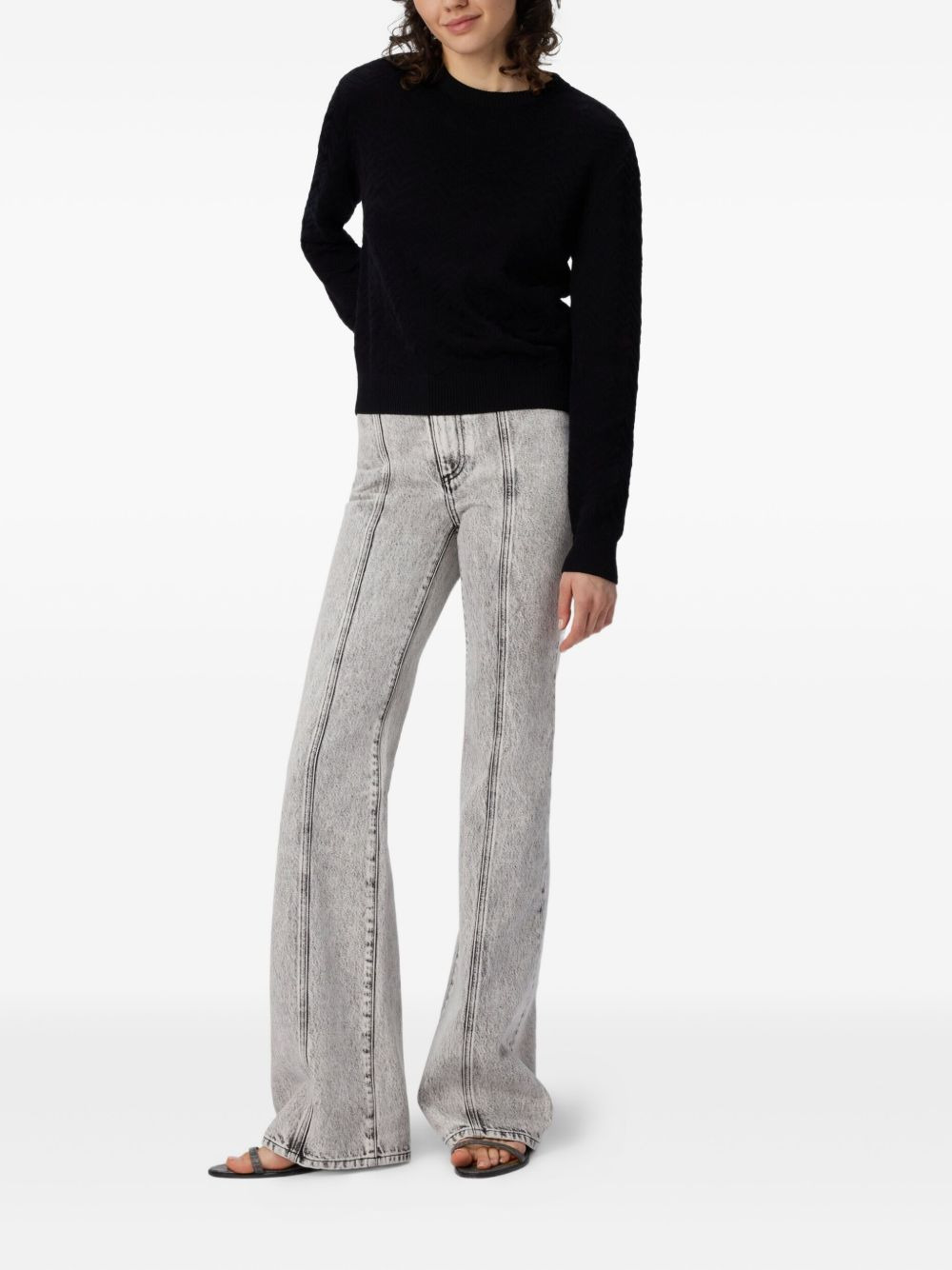 round-neck sweater - 2