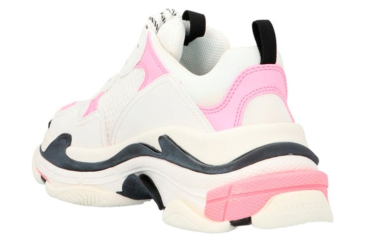 (WMNS) Balenciaga Triple S 'White Light Pink' 524039W09OM5691 - 4