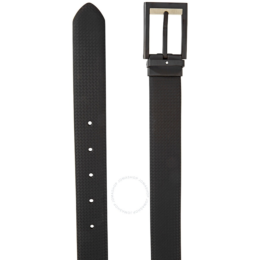Montblanc Black Cut-to-Size Casual Belt - 2