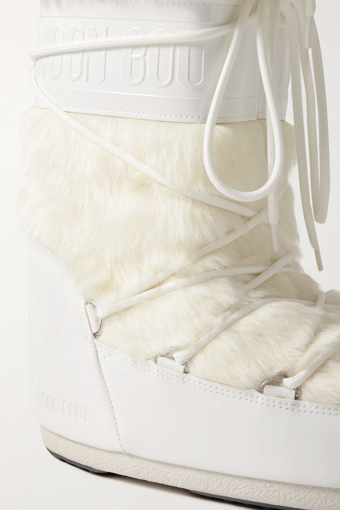 Icon shell and faux leather snow boots - 4