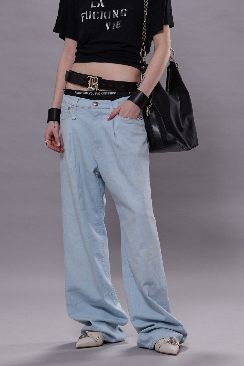 DAMON PLEATED JEAN 1