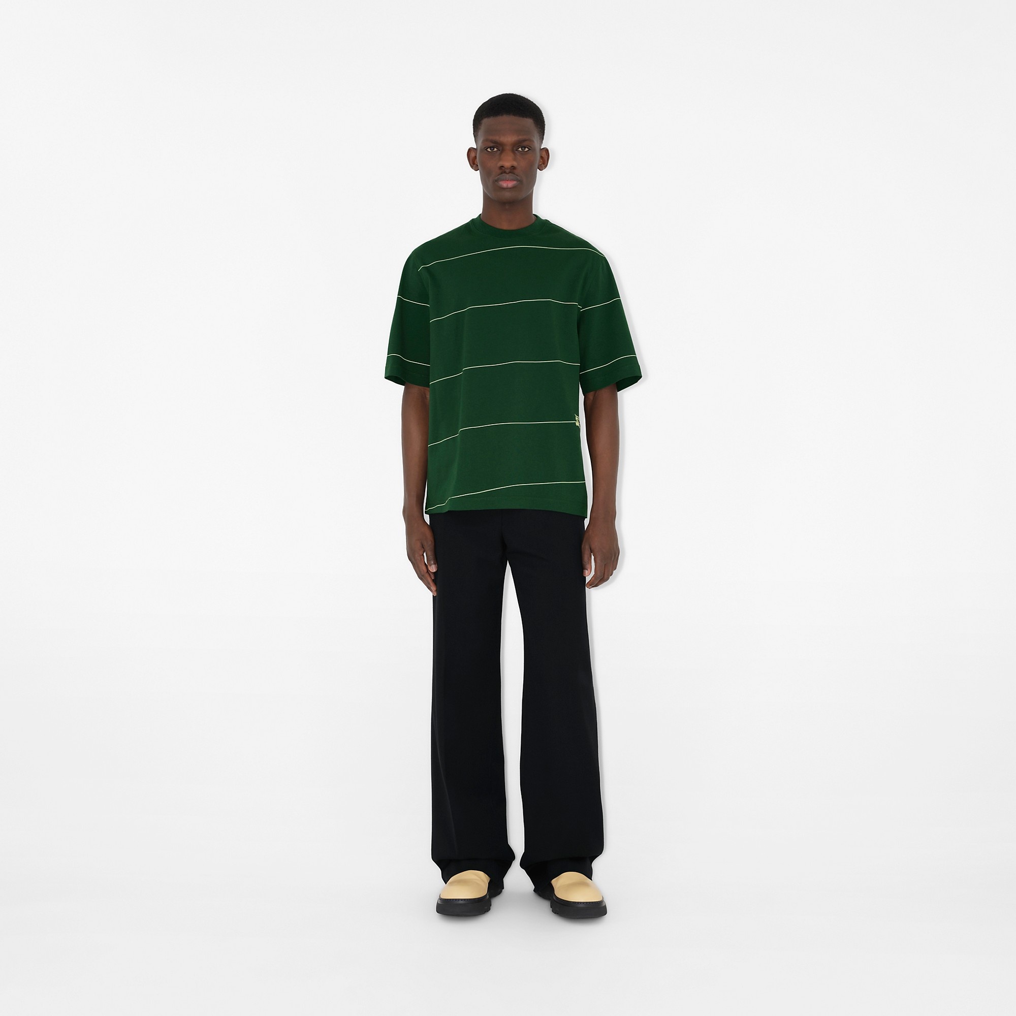 Striped Cotton T-shirt - 2