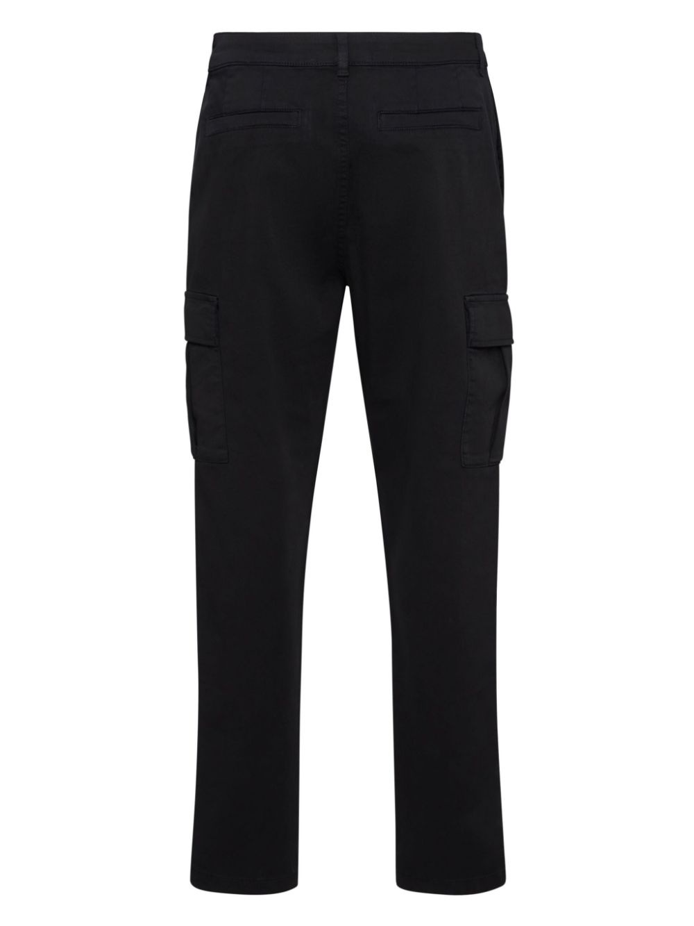 logo patch cargo trousers - 2