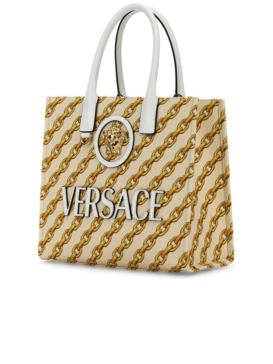 Small Chain Stripes La Medusa Tote - 2