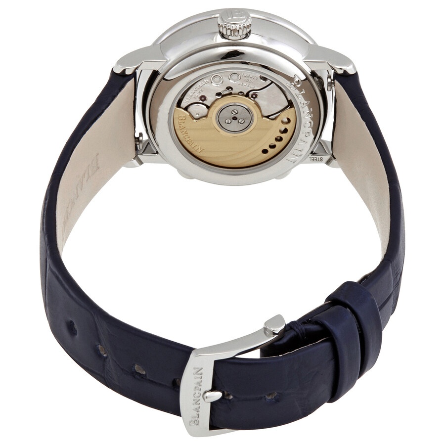 Blancpain Villeret Quantieme Phases de Lune Automatic Diamond Ladies Watch 6106-4628-55A - 3