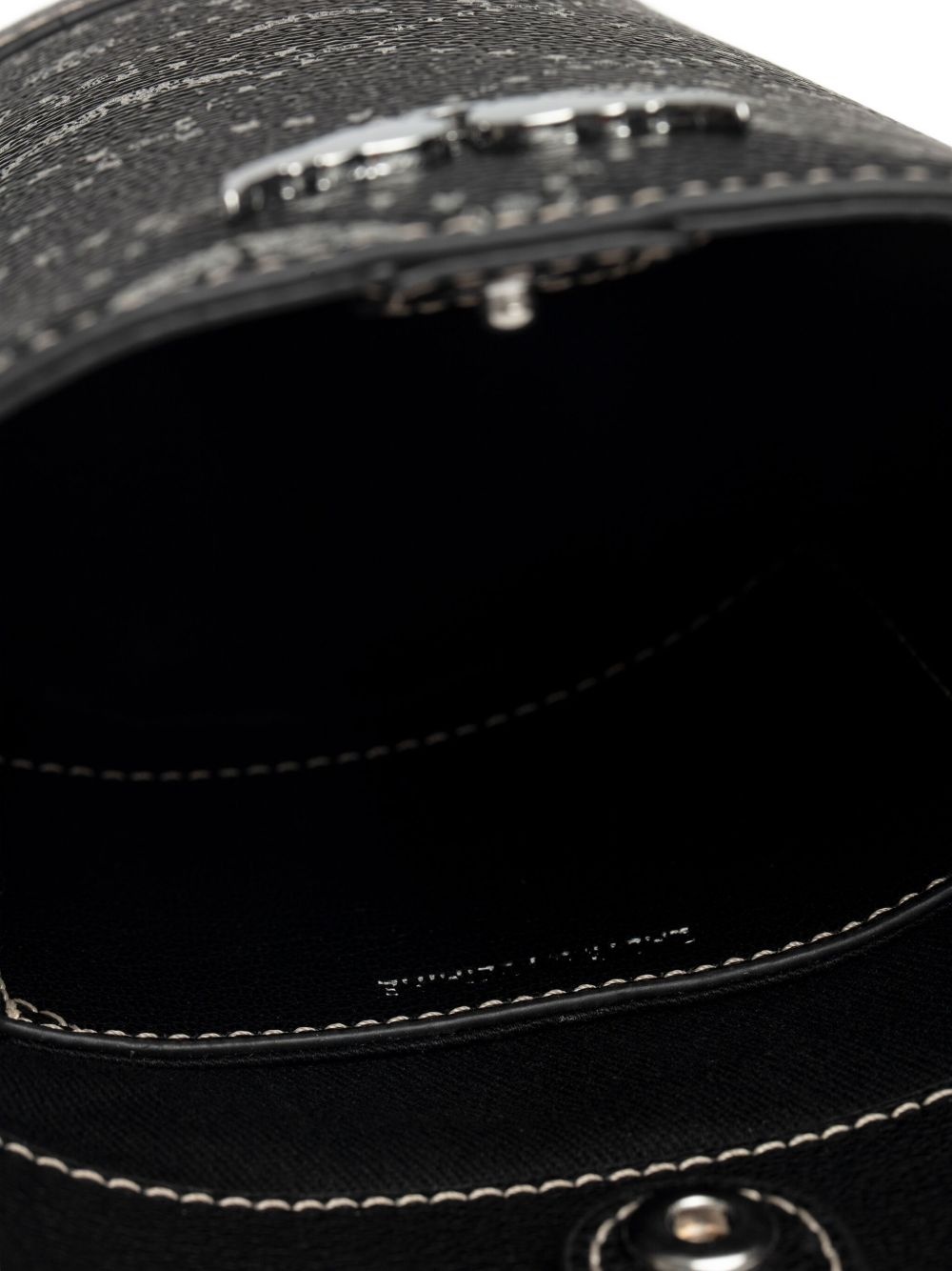 logo-print bucket bag - 6