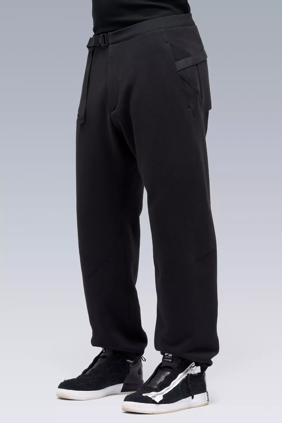 P39-PR Organic Cotton 8-pocket Sweatpant Black - 7