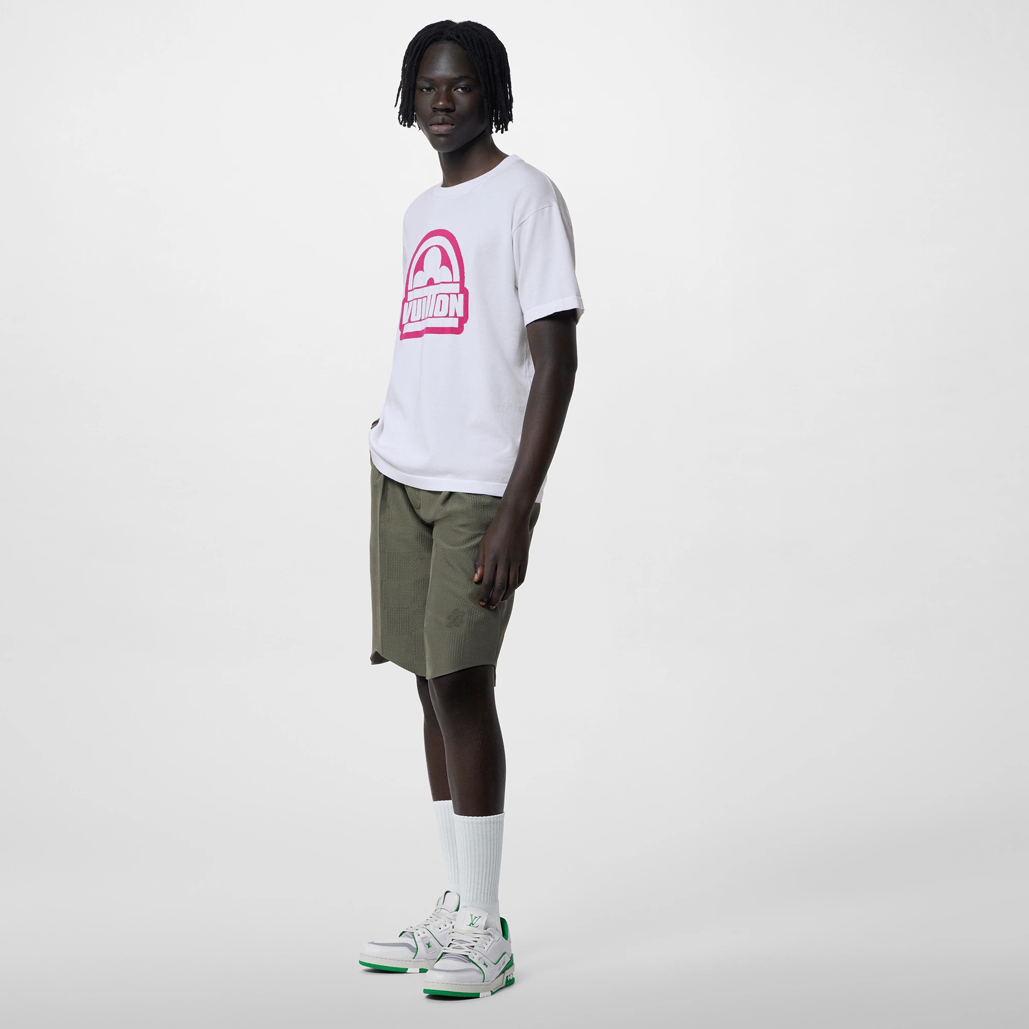 Cotton Short-Sleeved Crewneck - 4