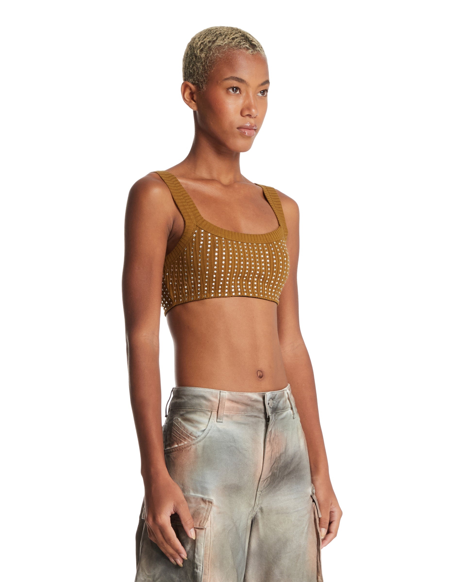 Green Strass Top - 4