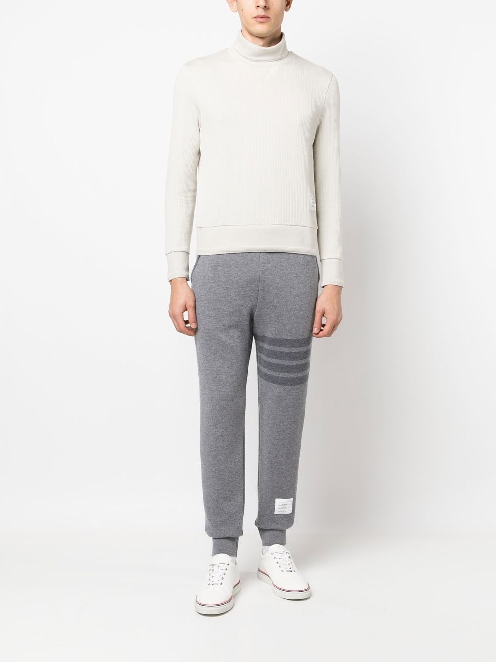 4-Bar wool track pants - 2