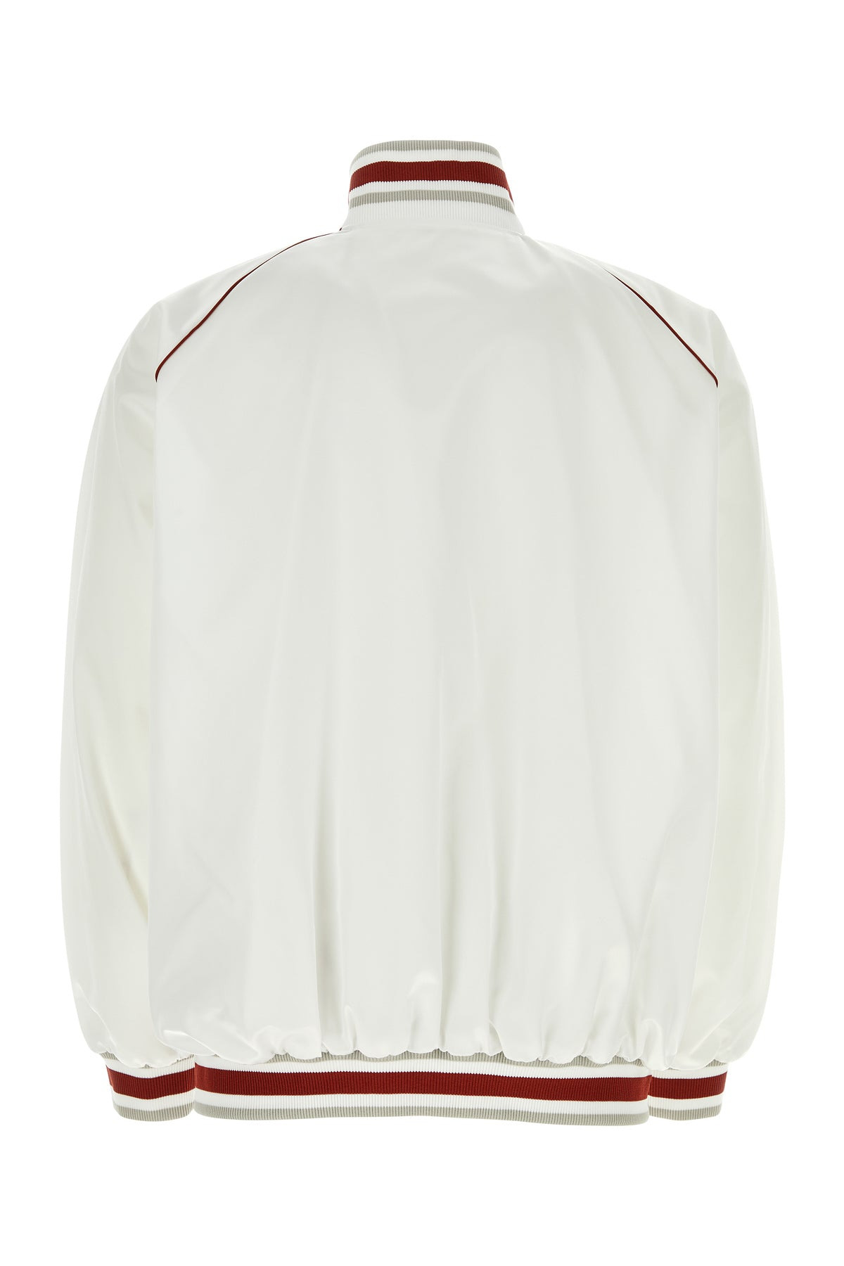 White nylon bomber jacket - 2