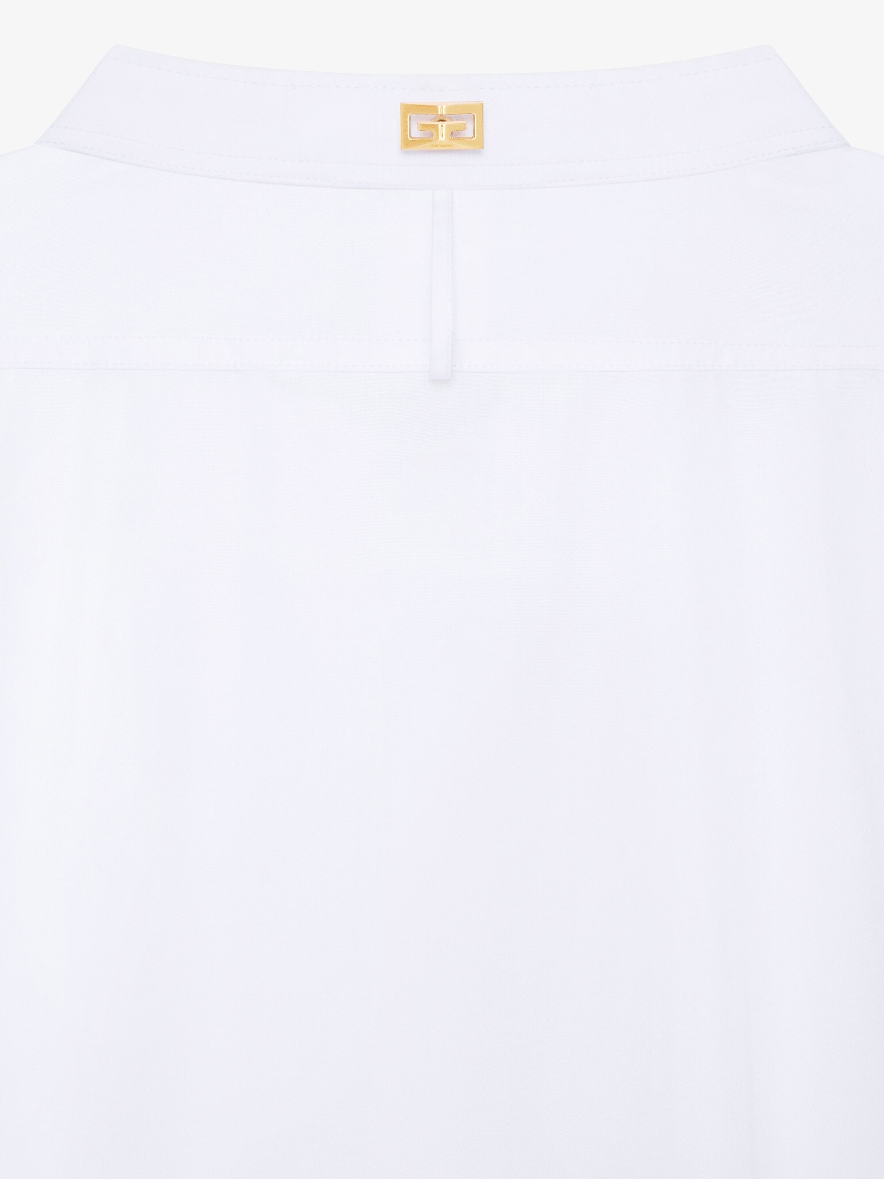 SHIRT IN POPLIN WITH HG EMBROIDERY - 4