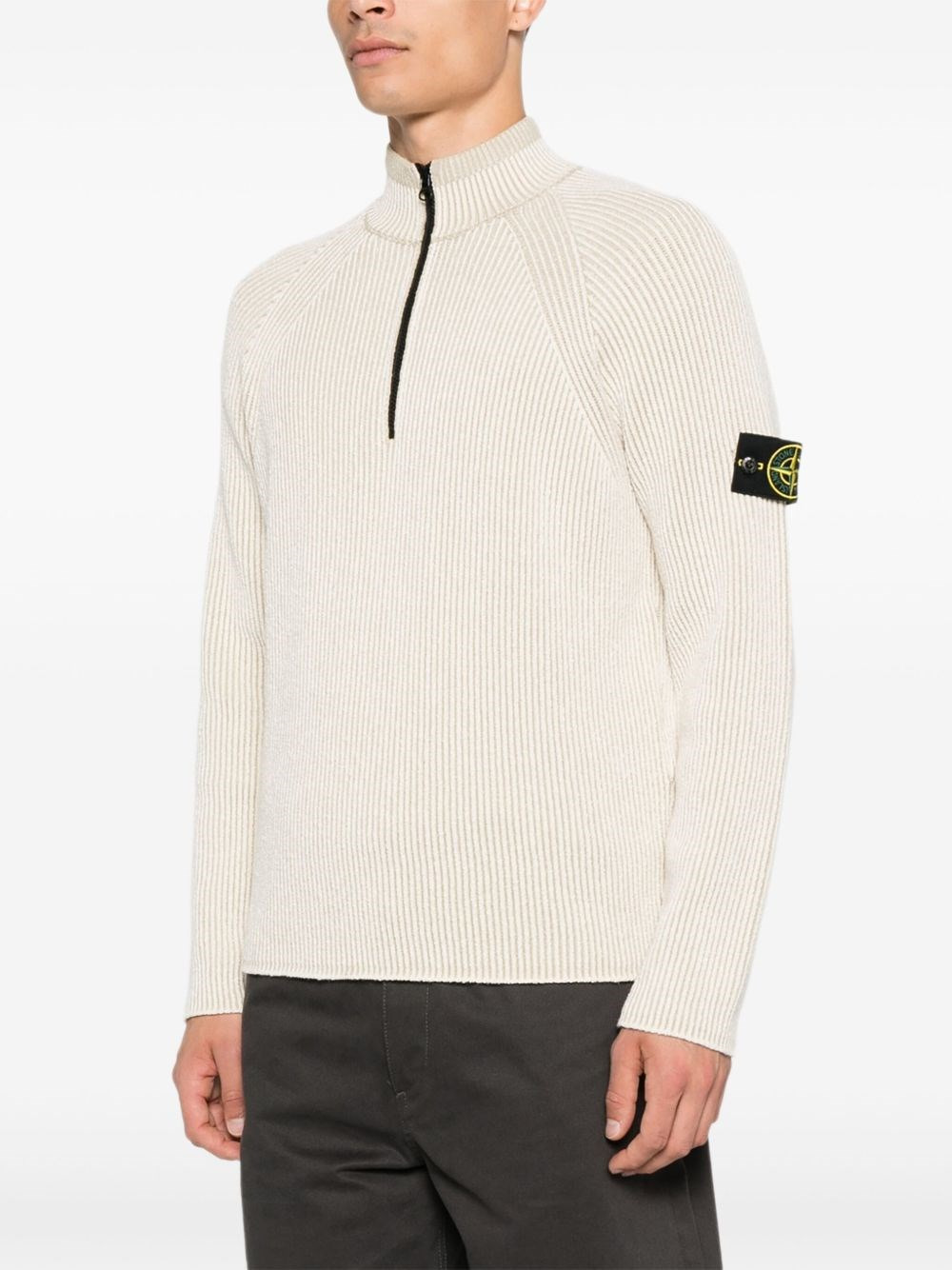 Long sleeves polo with logo - 4