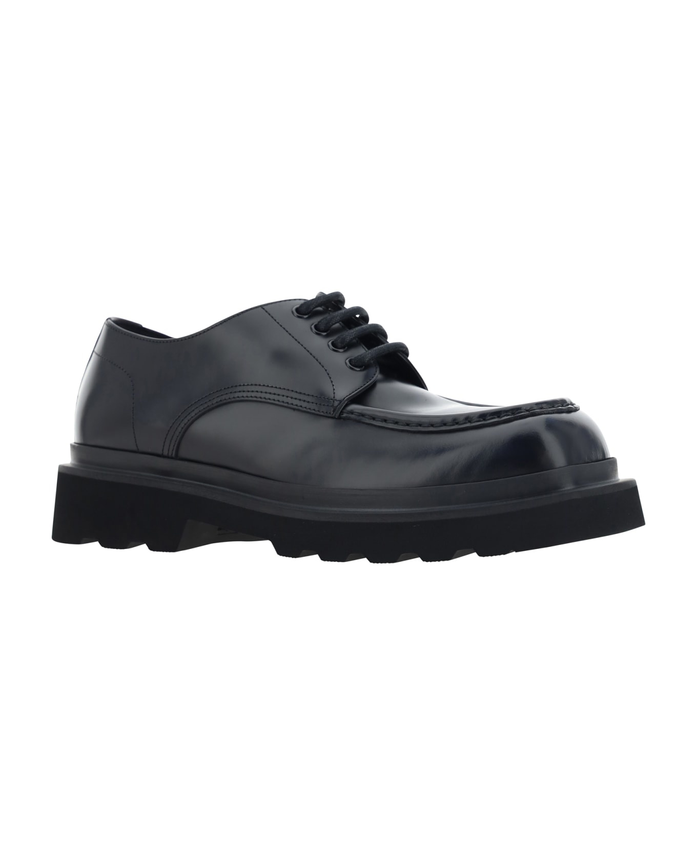 Derby Lace Up Shoes - 2