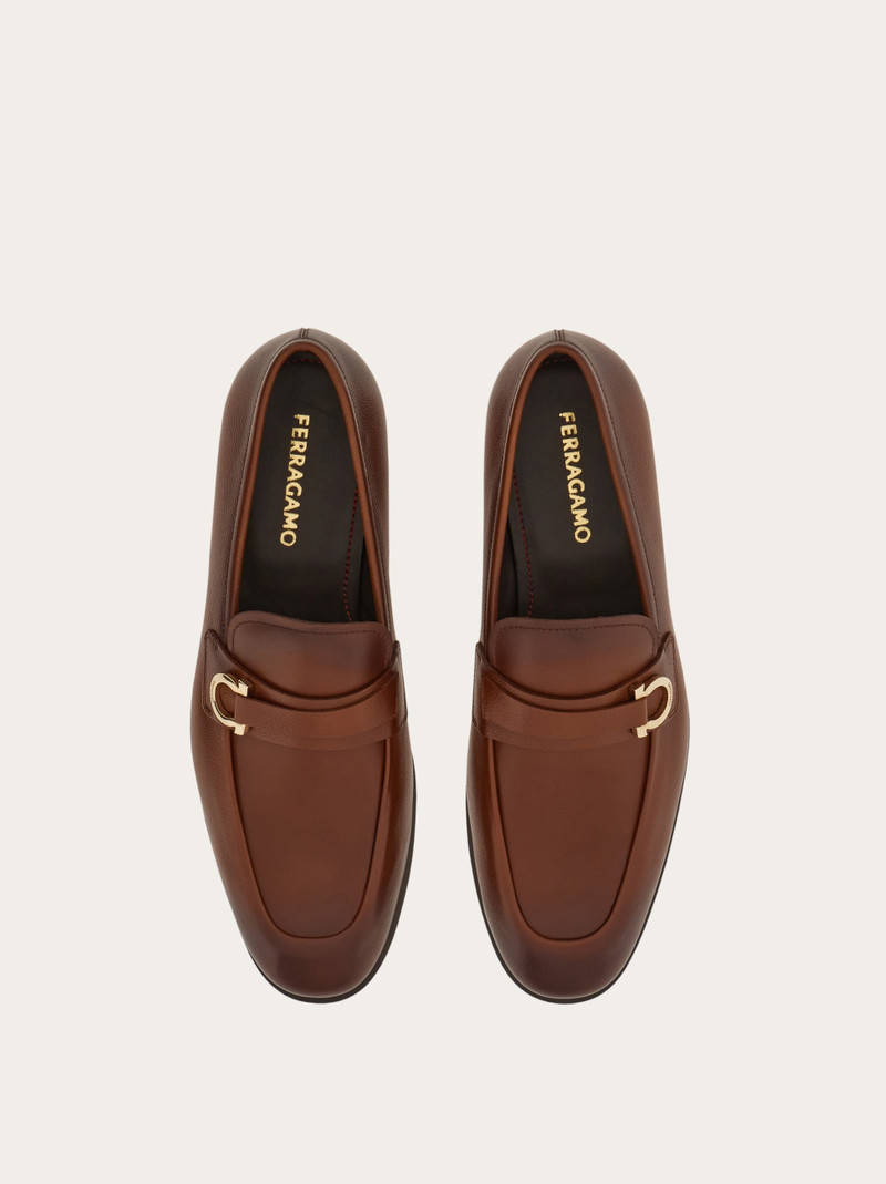 FERRAGAMO Moccasin with Gancini ornament outlook