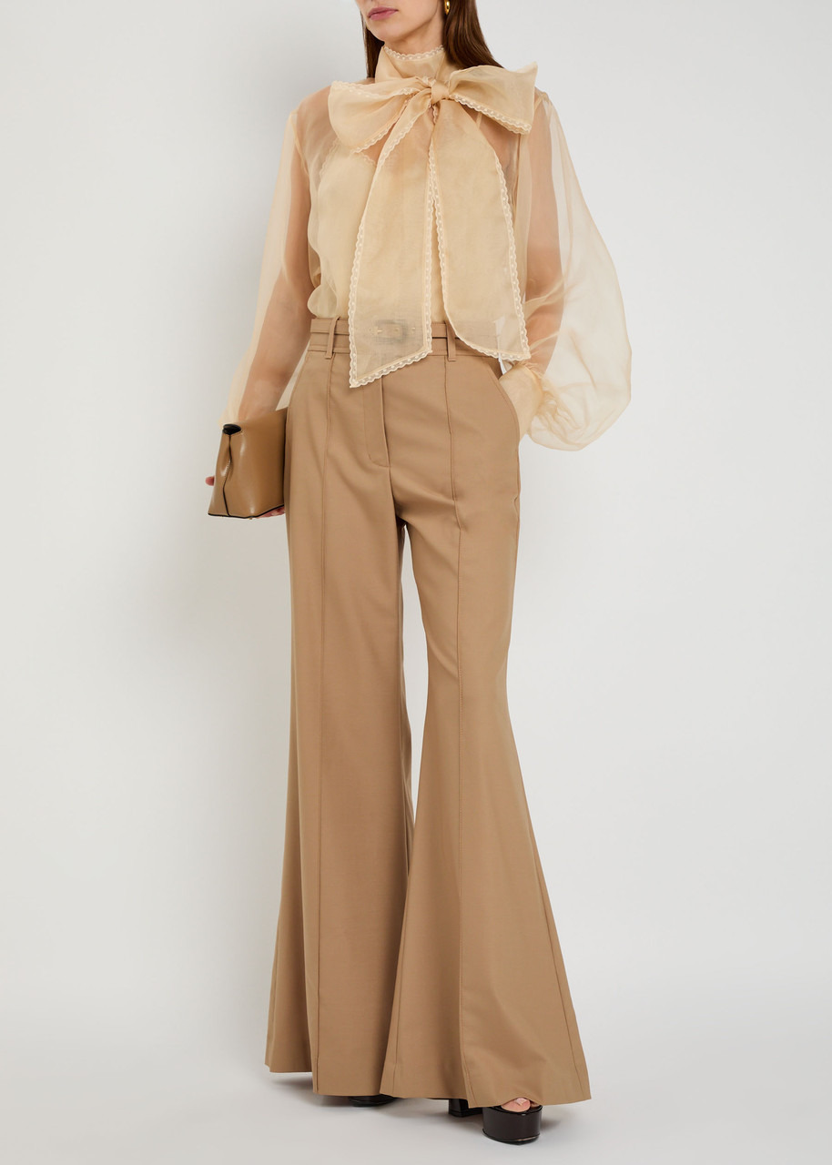 Zimmermann Memento Silk-organza Blouse - 4